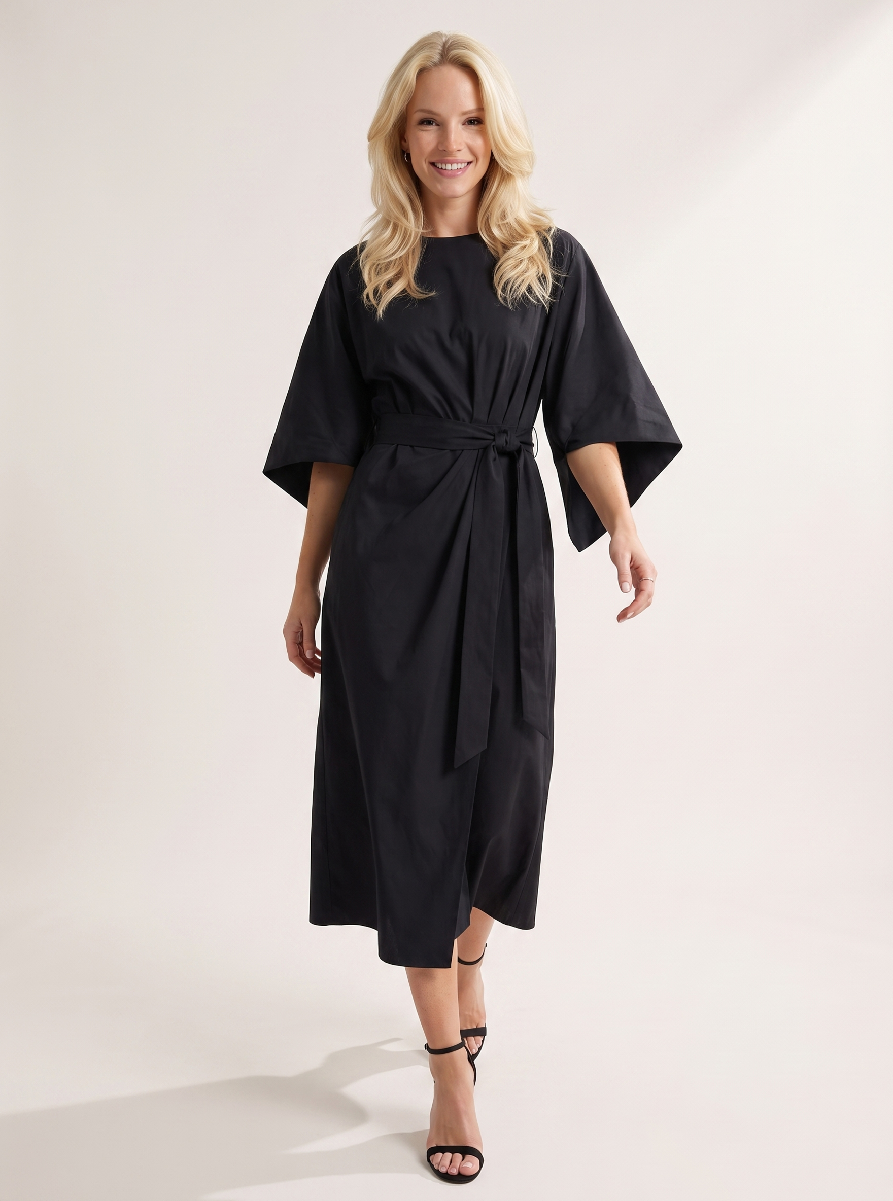 Belted Maxi Dress