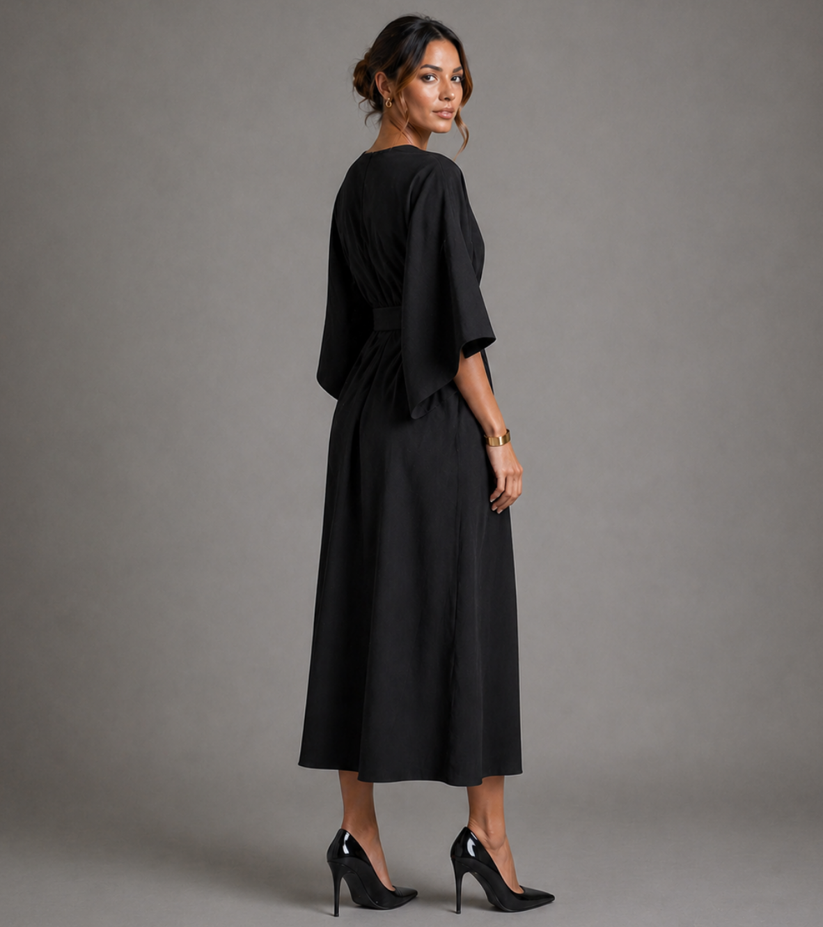 Belted Maxi Dress