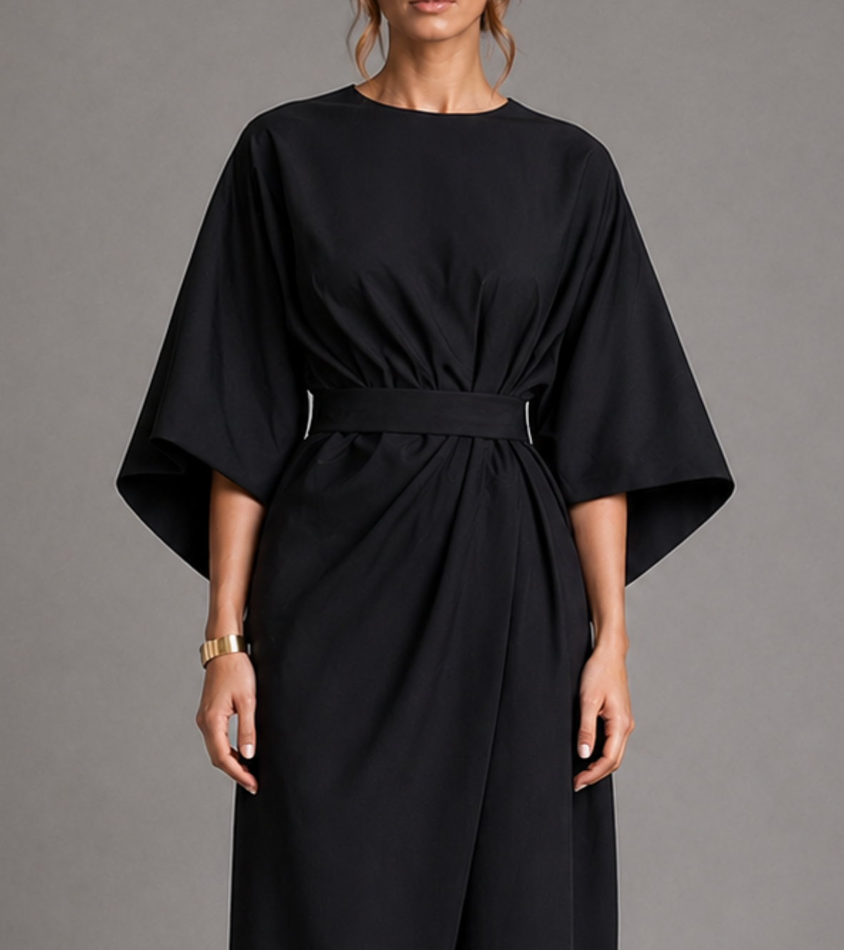 Belted Maxi Dress