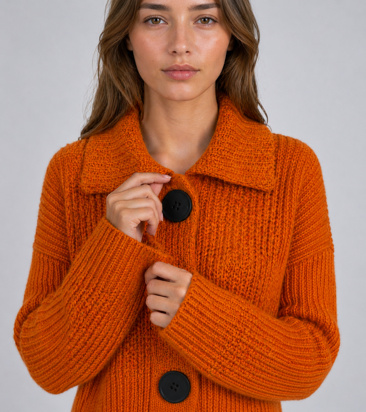 Button Knit Cardigan