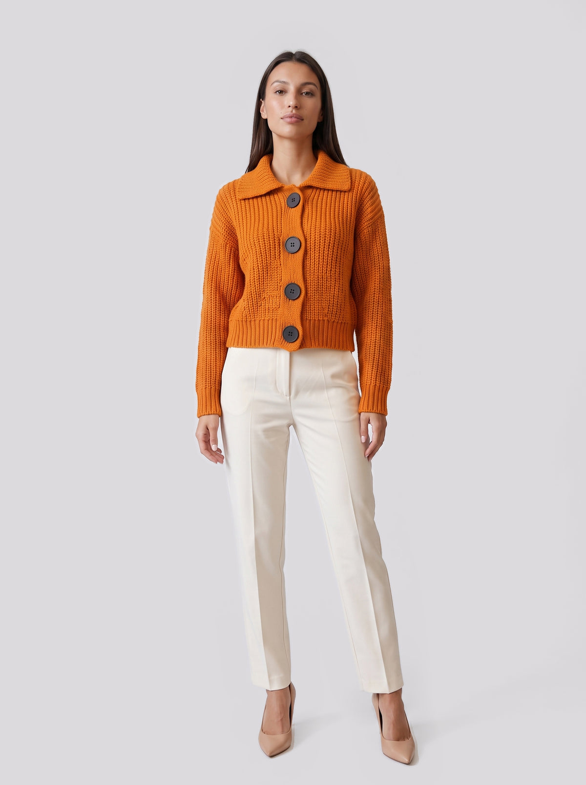 Button Knit Cardigan