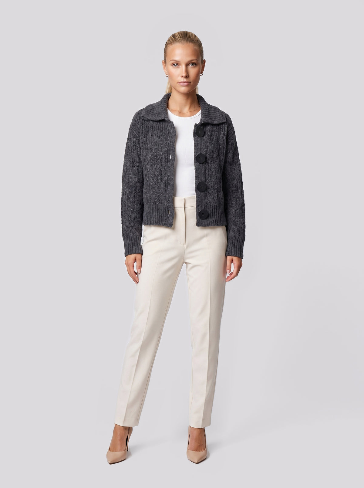 Button Knit Cardigan
