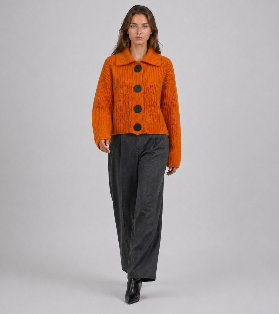 Button Knit Cardigan