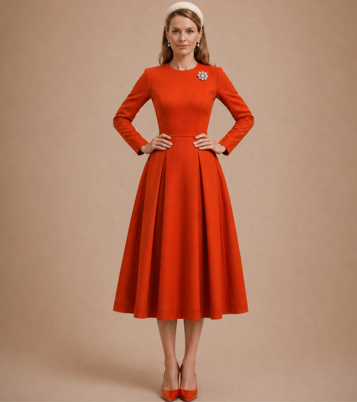 Heritage Midi Dress