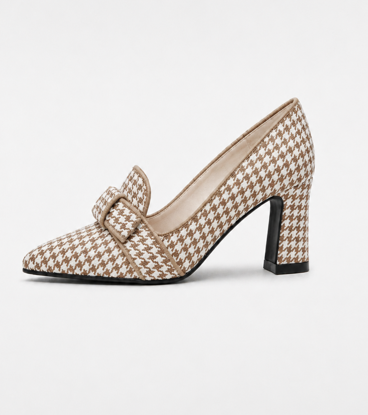 Houndstooth Heels