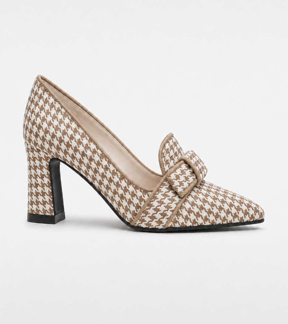 Houndstooth Heels