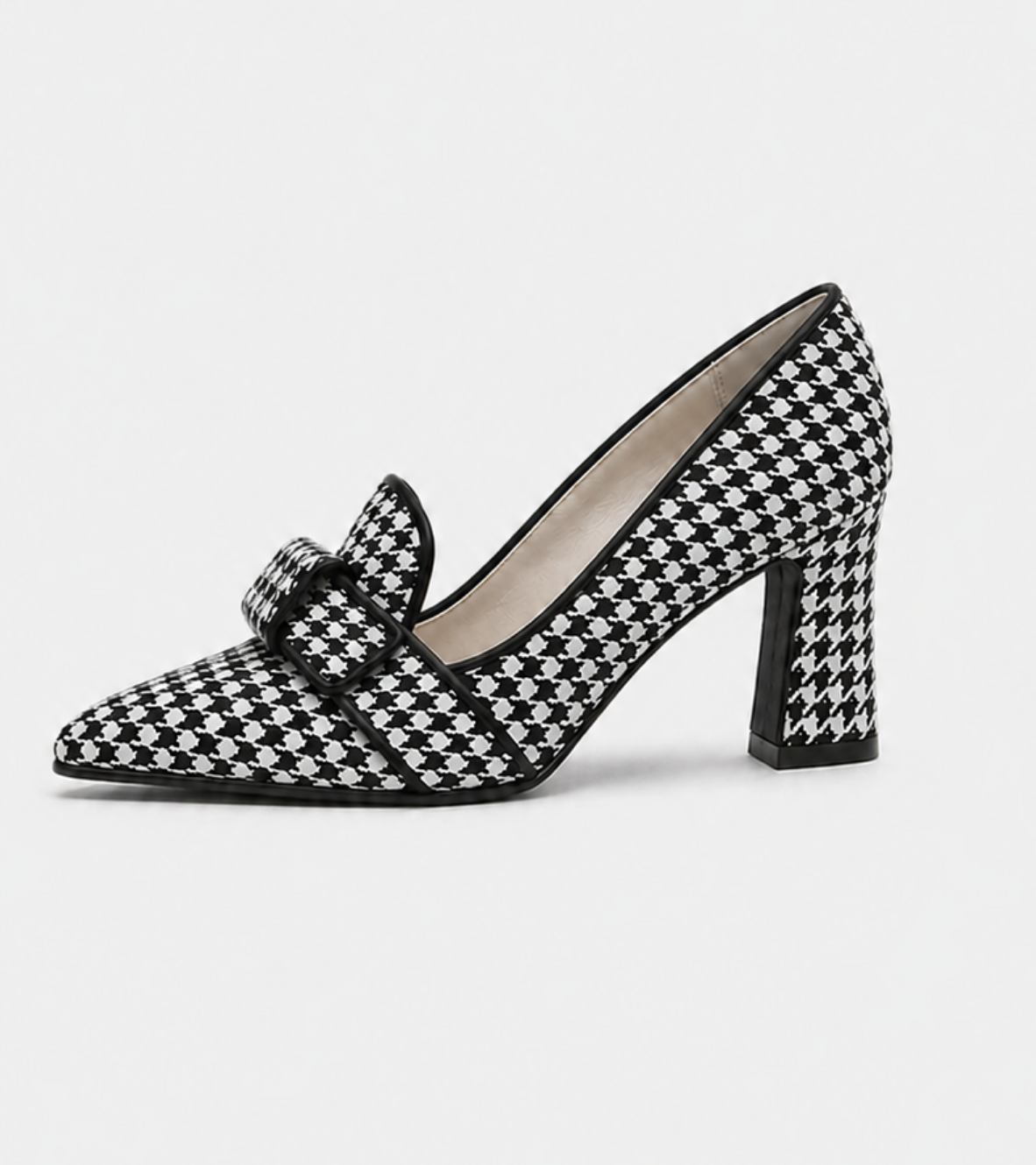 Houndstooth Heels