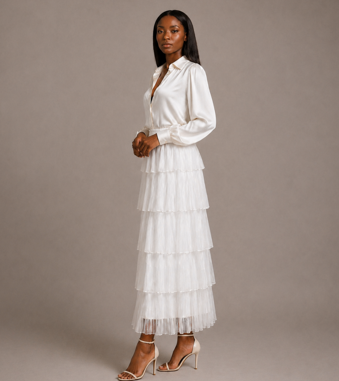 Layered Tulle Skirt