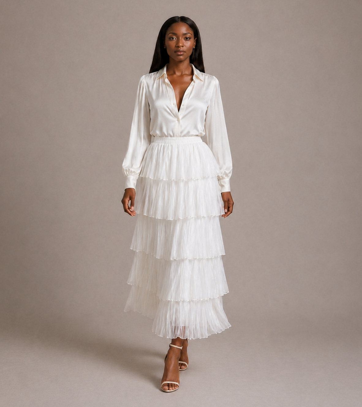 Layered Tulle Skirt