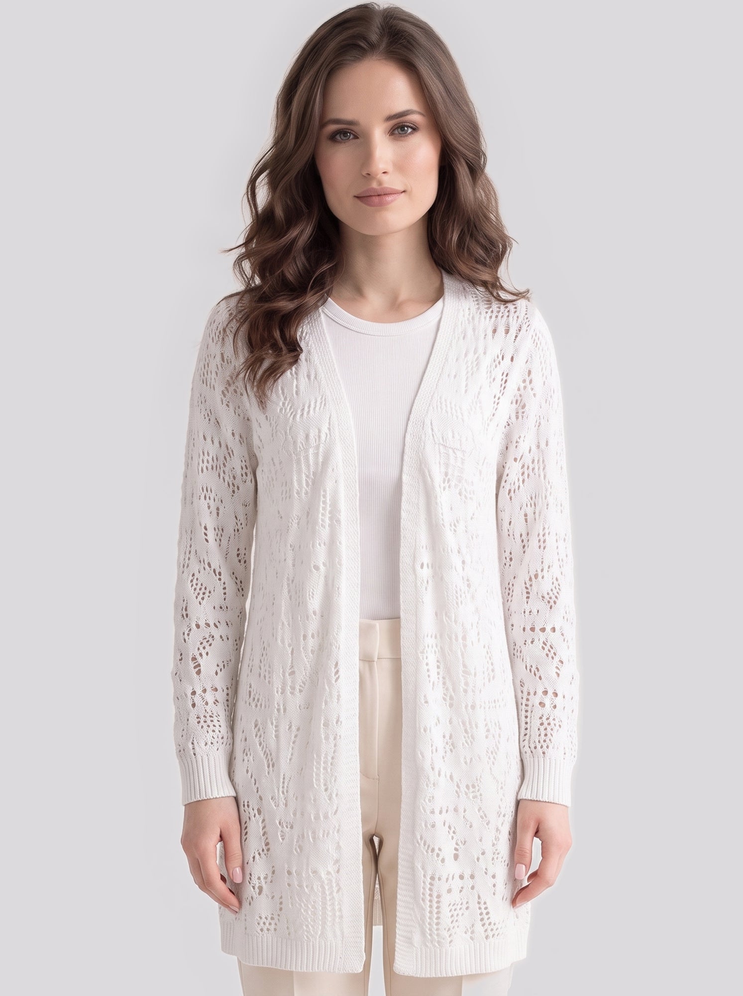 Longline Knit Cardigan