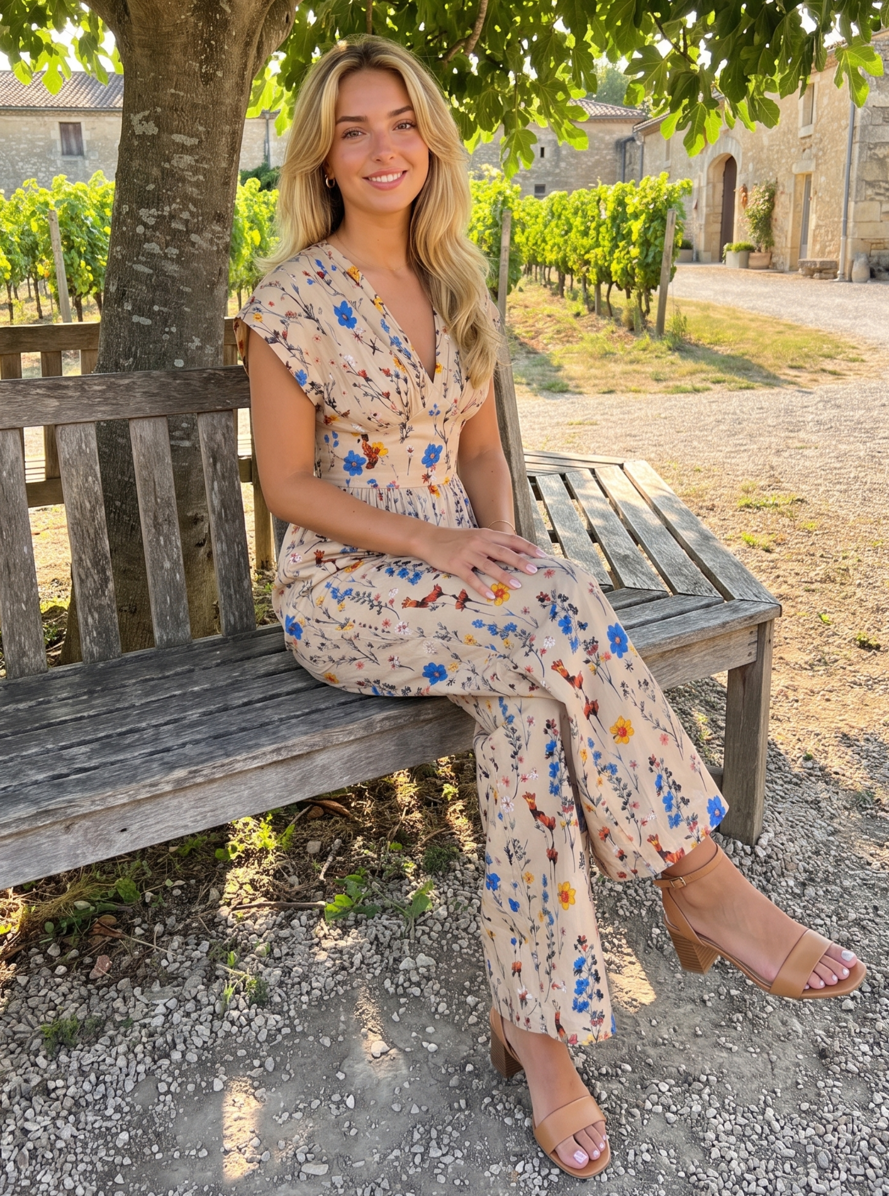 Elodie Floral Jumpsuit
