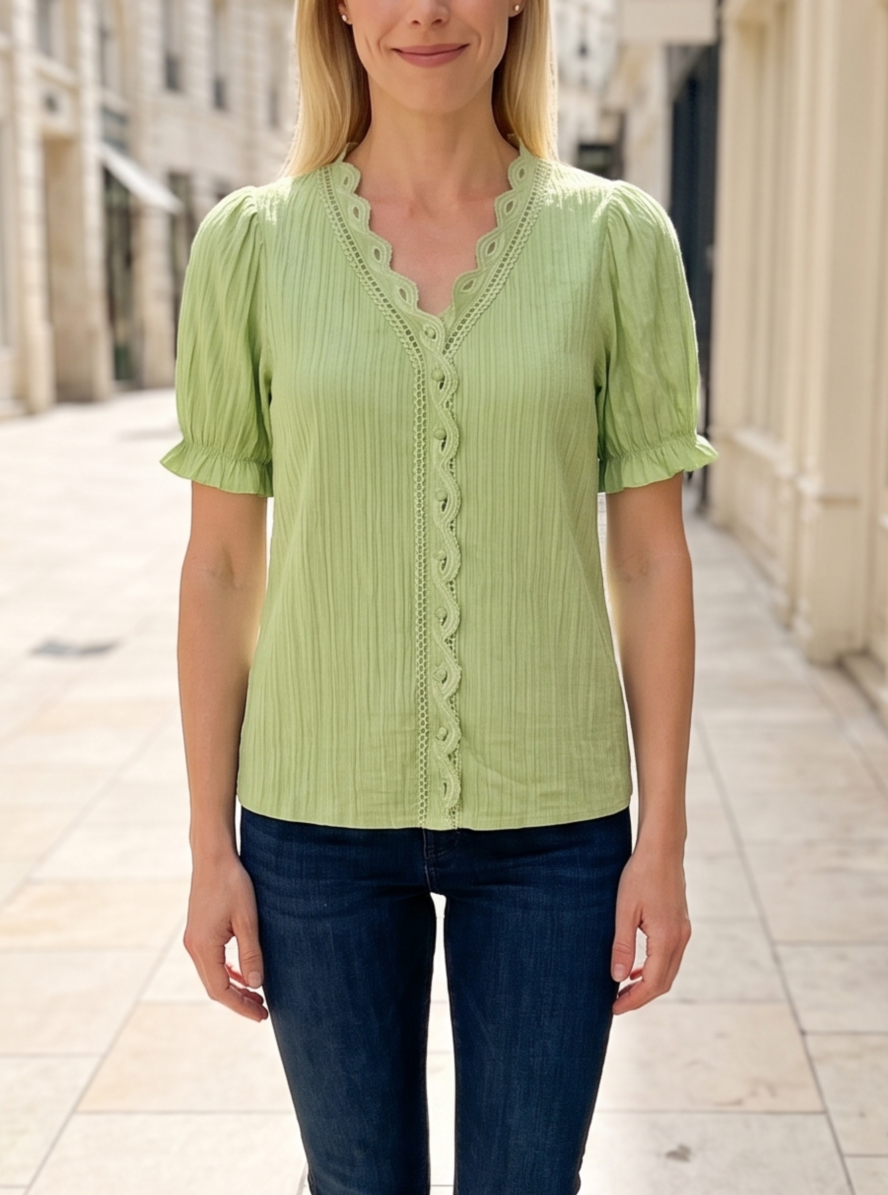 Puff Sleeve Blouse