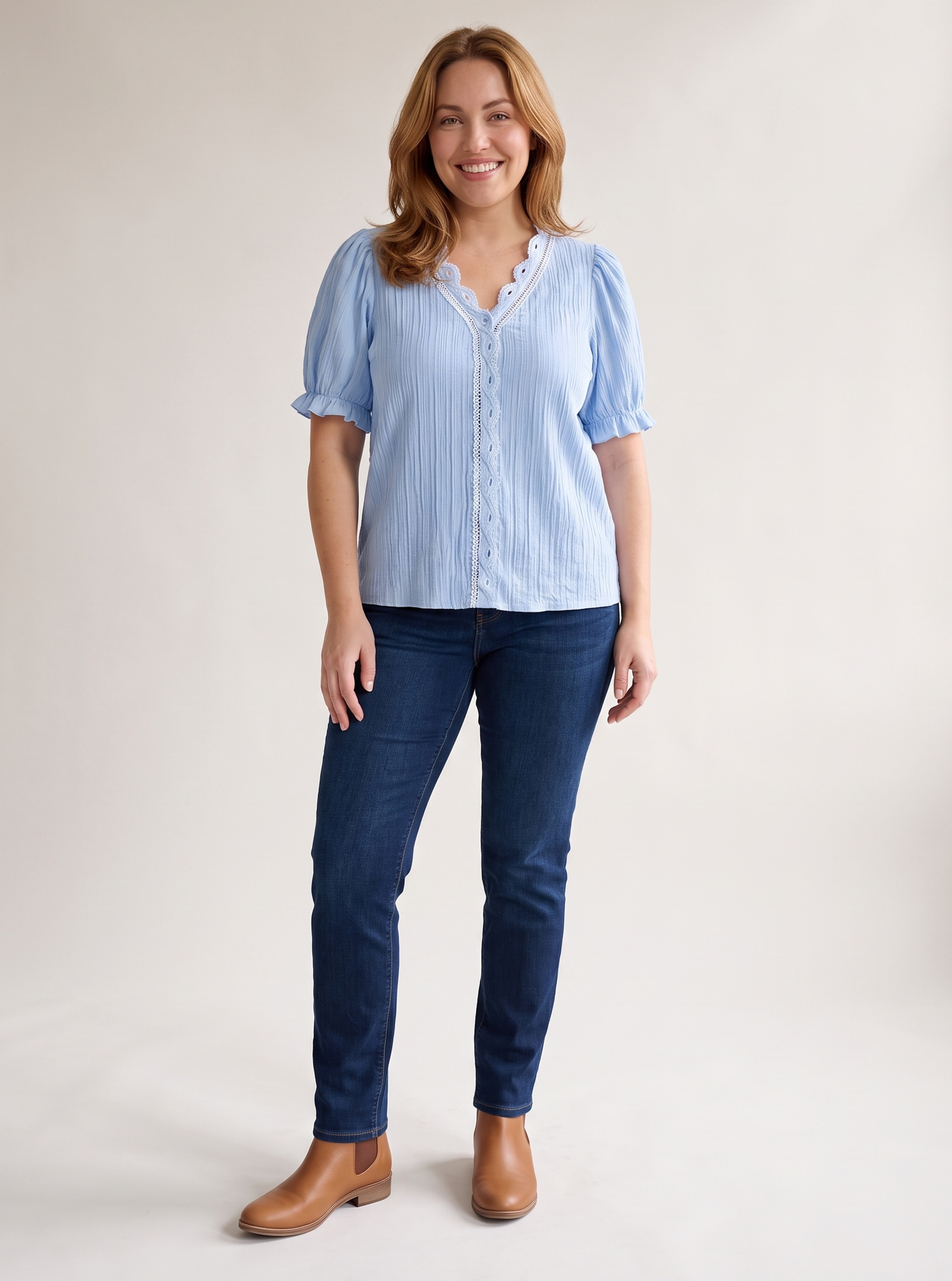 Puff Sleeve Blouse