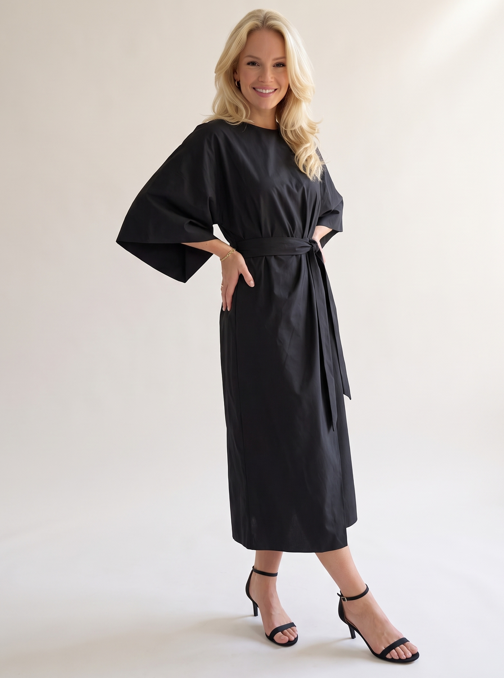 Belted Maxi Dress