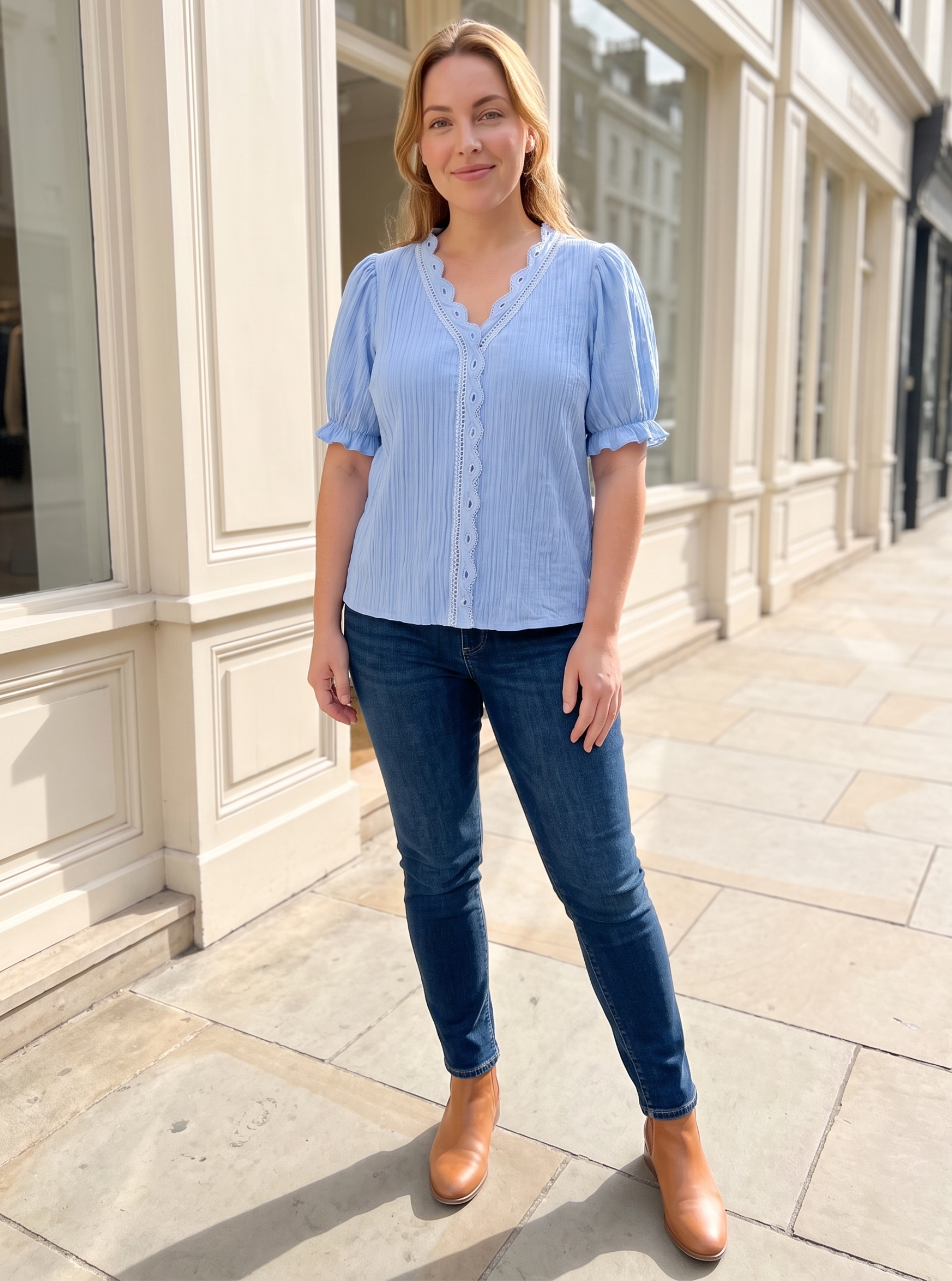 Puff Sleeve Blouse