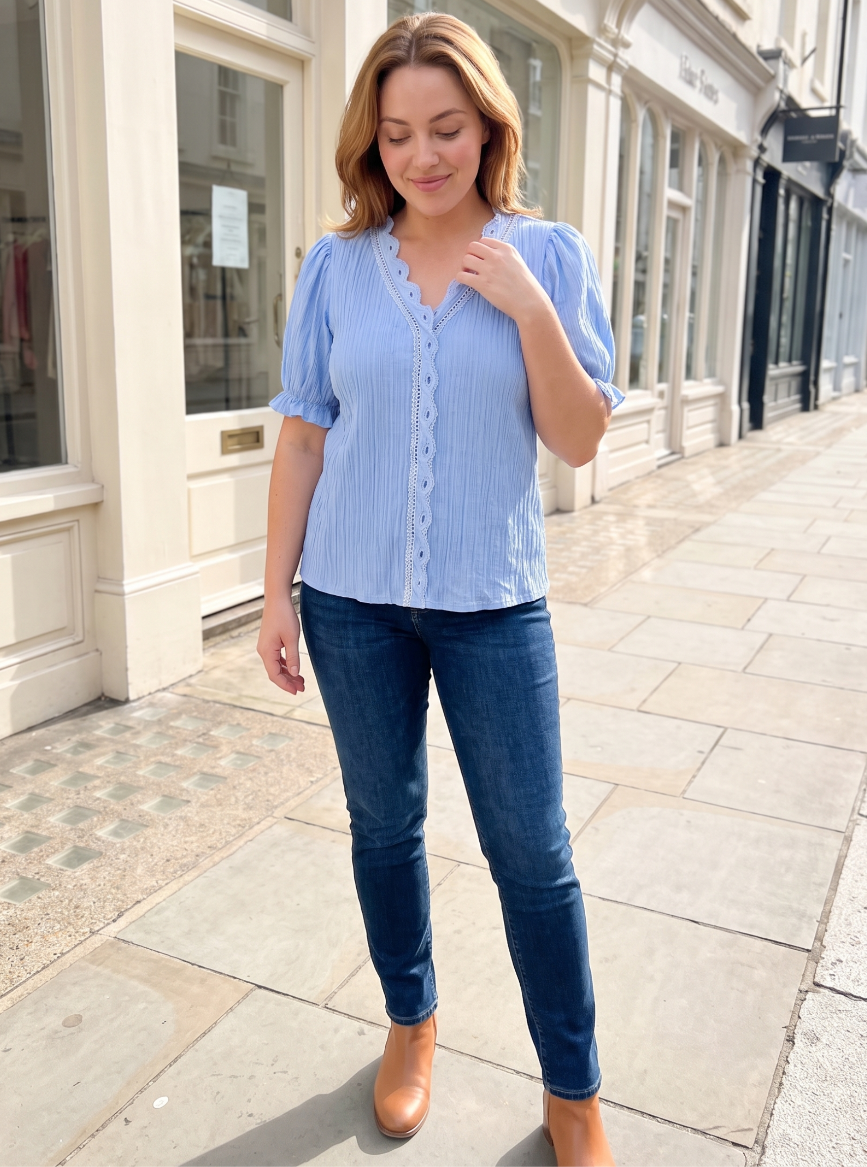 Puff Sleeve Blouse