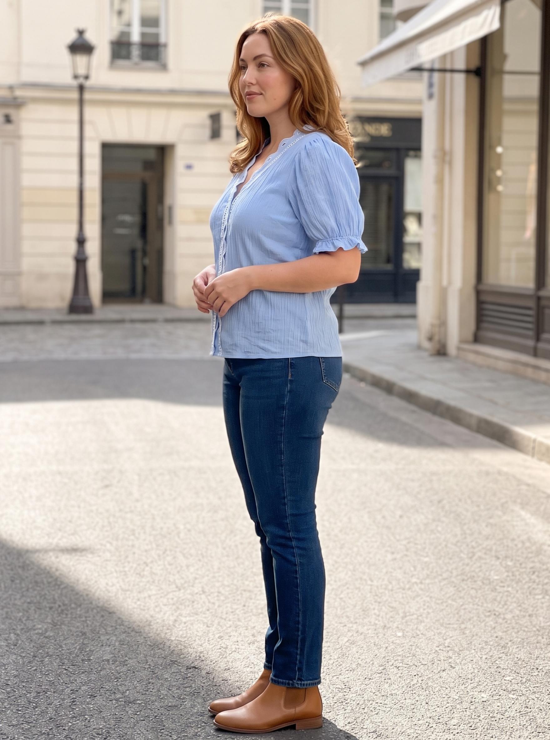 Puff Sleeve Blouse