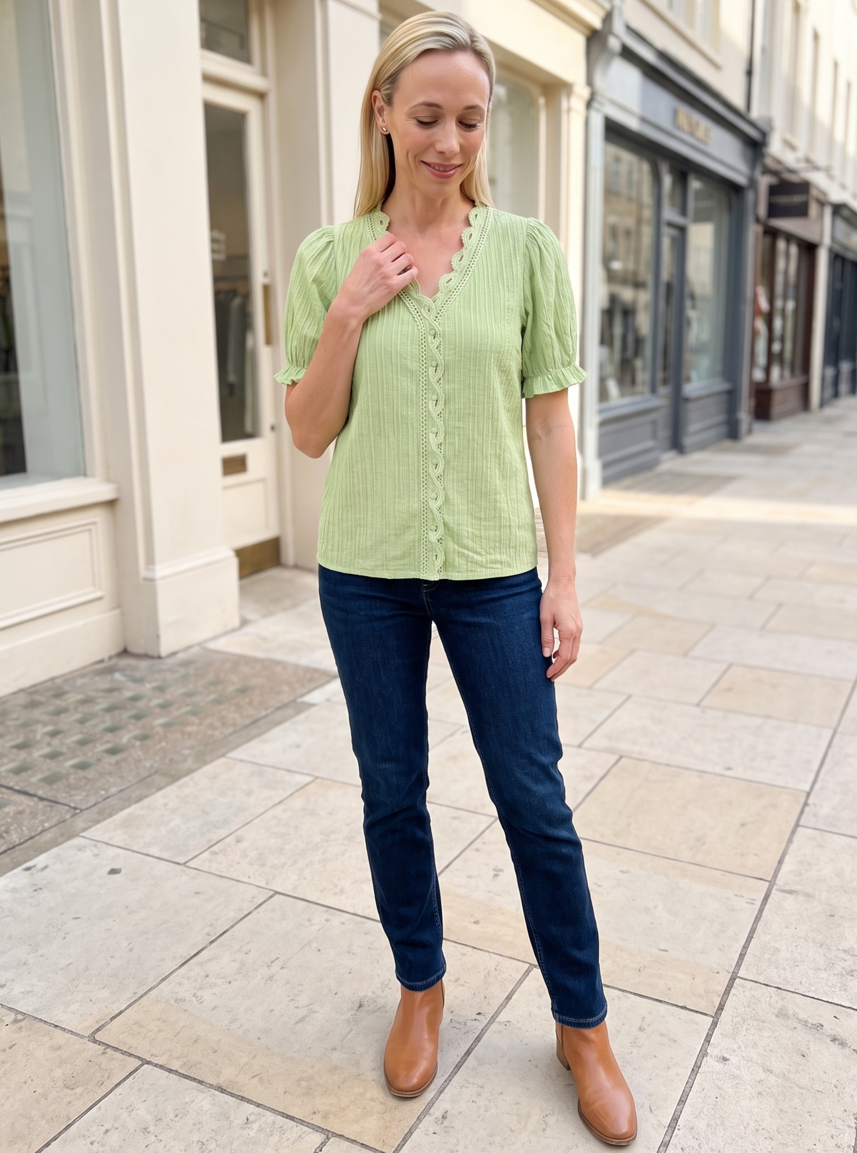 Puff Sleeve Blouse