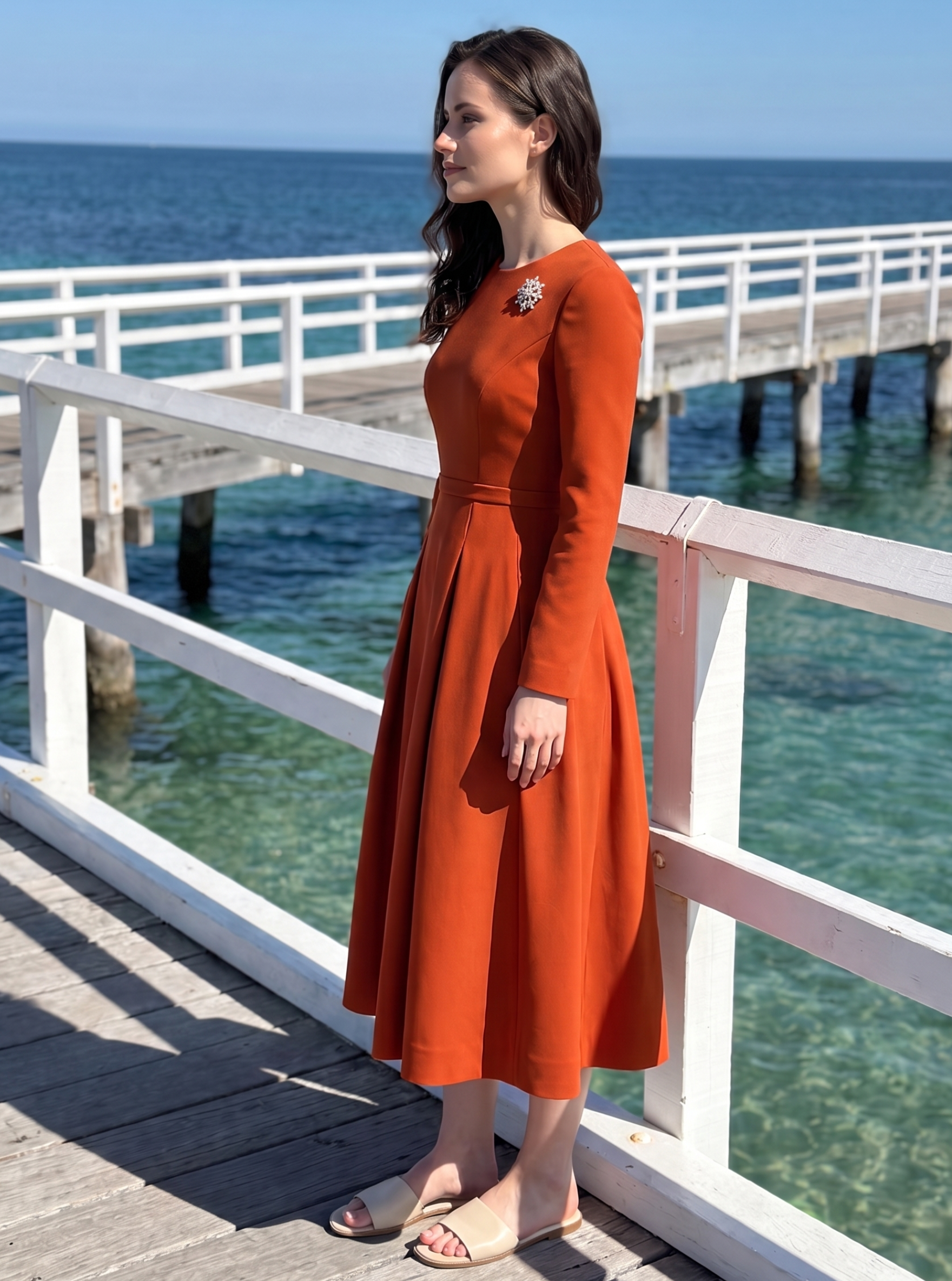 Heritage Midi Dress
