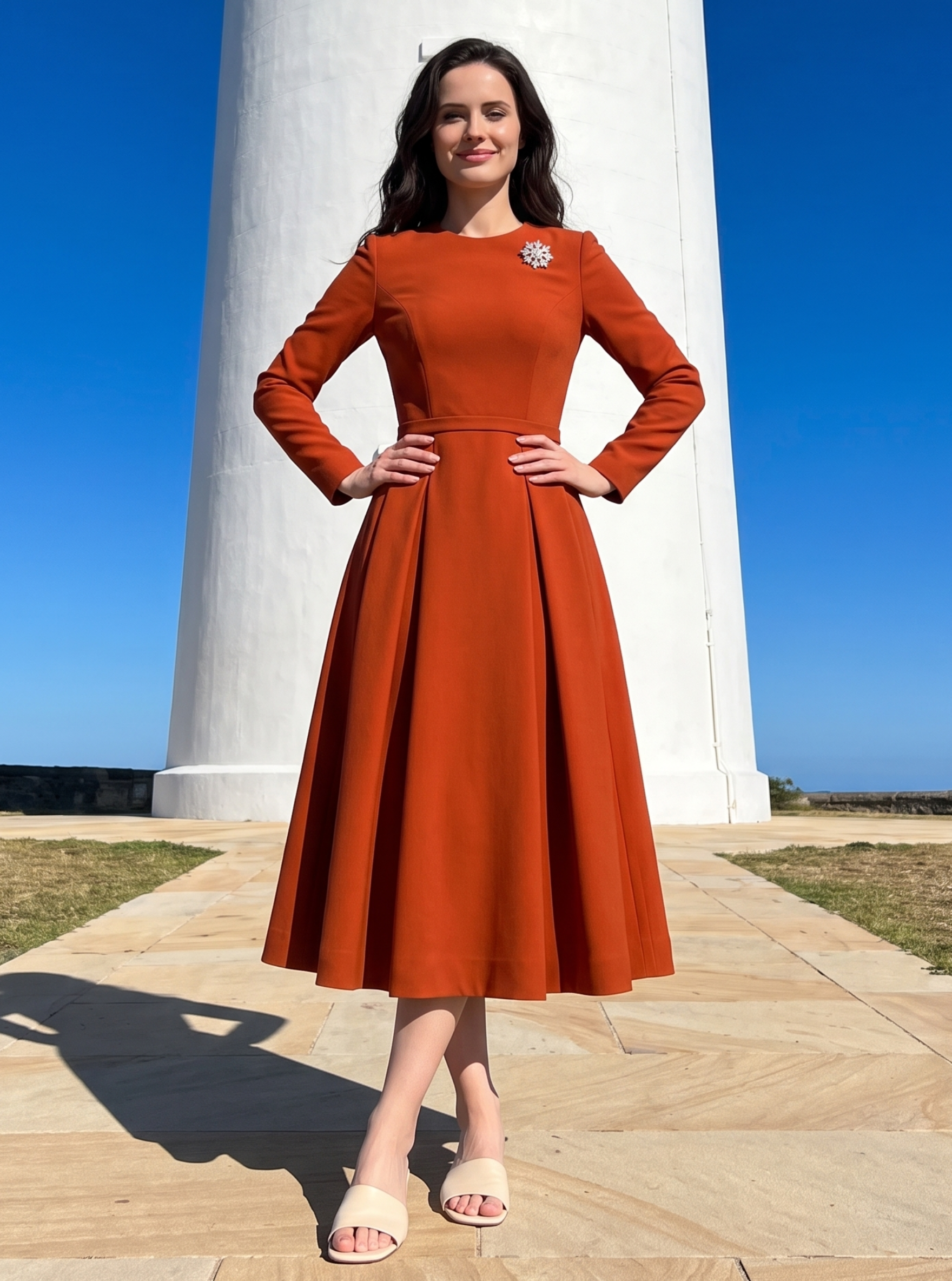 Heritage Midi Dress