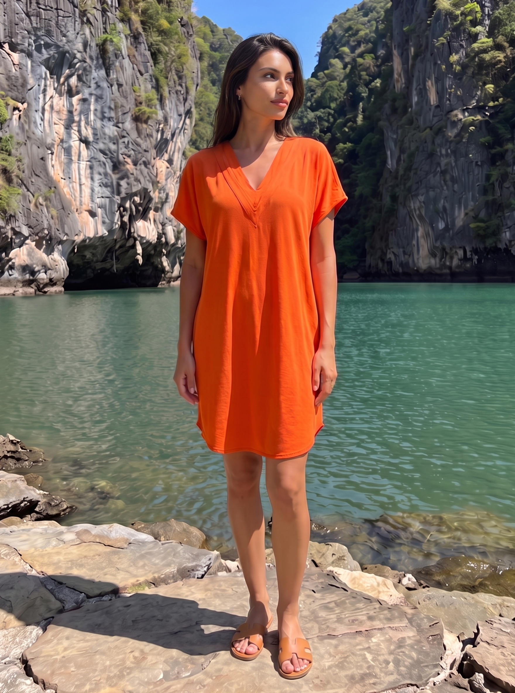 Relaxed Mini Dress