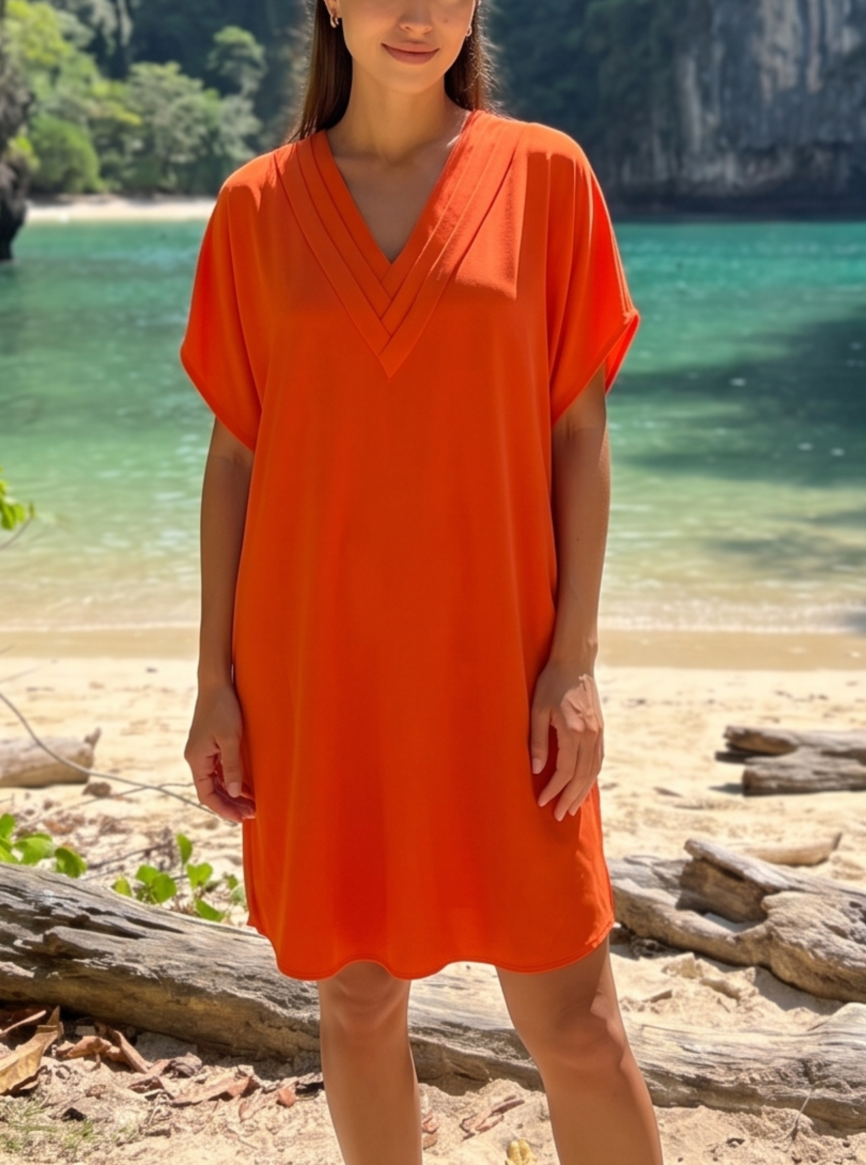 Relaxed Mini Dress