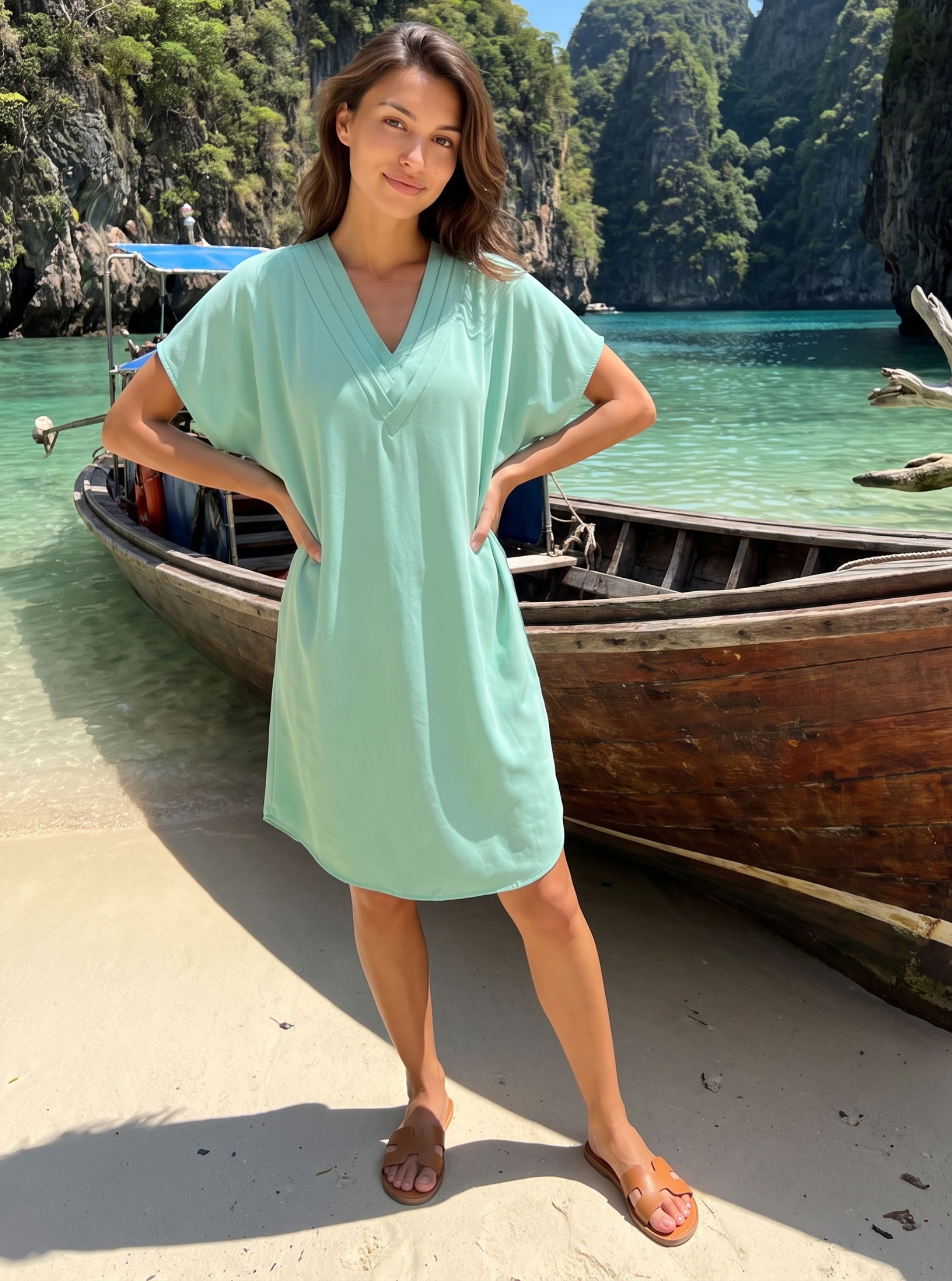 Relaxed Mini Dress