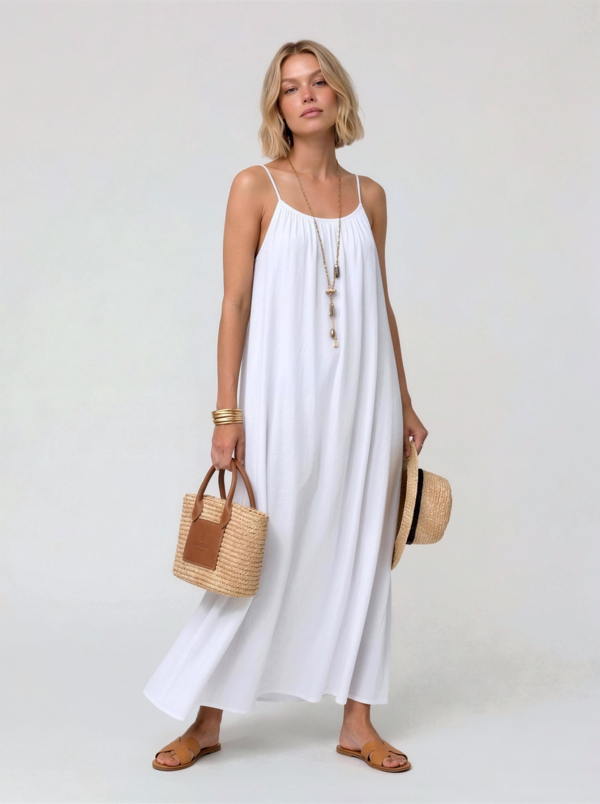 Open-Back Maxi Dress