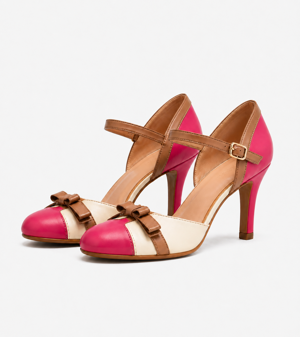 Pastel Bow Heels