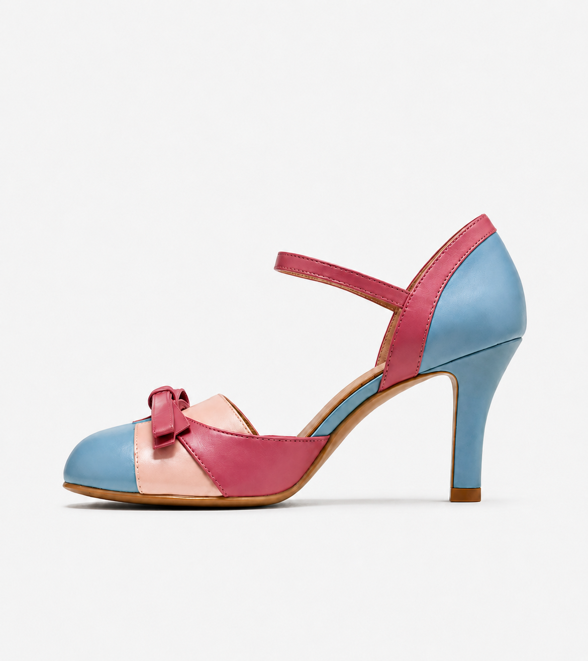 Pastel Bow Heels