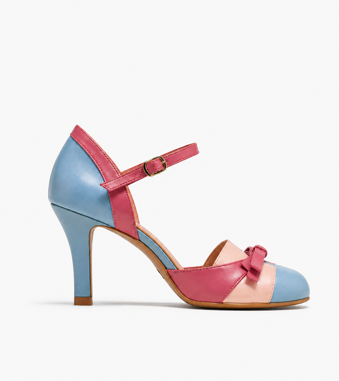 Pastel Bow Heels
