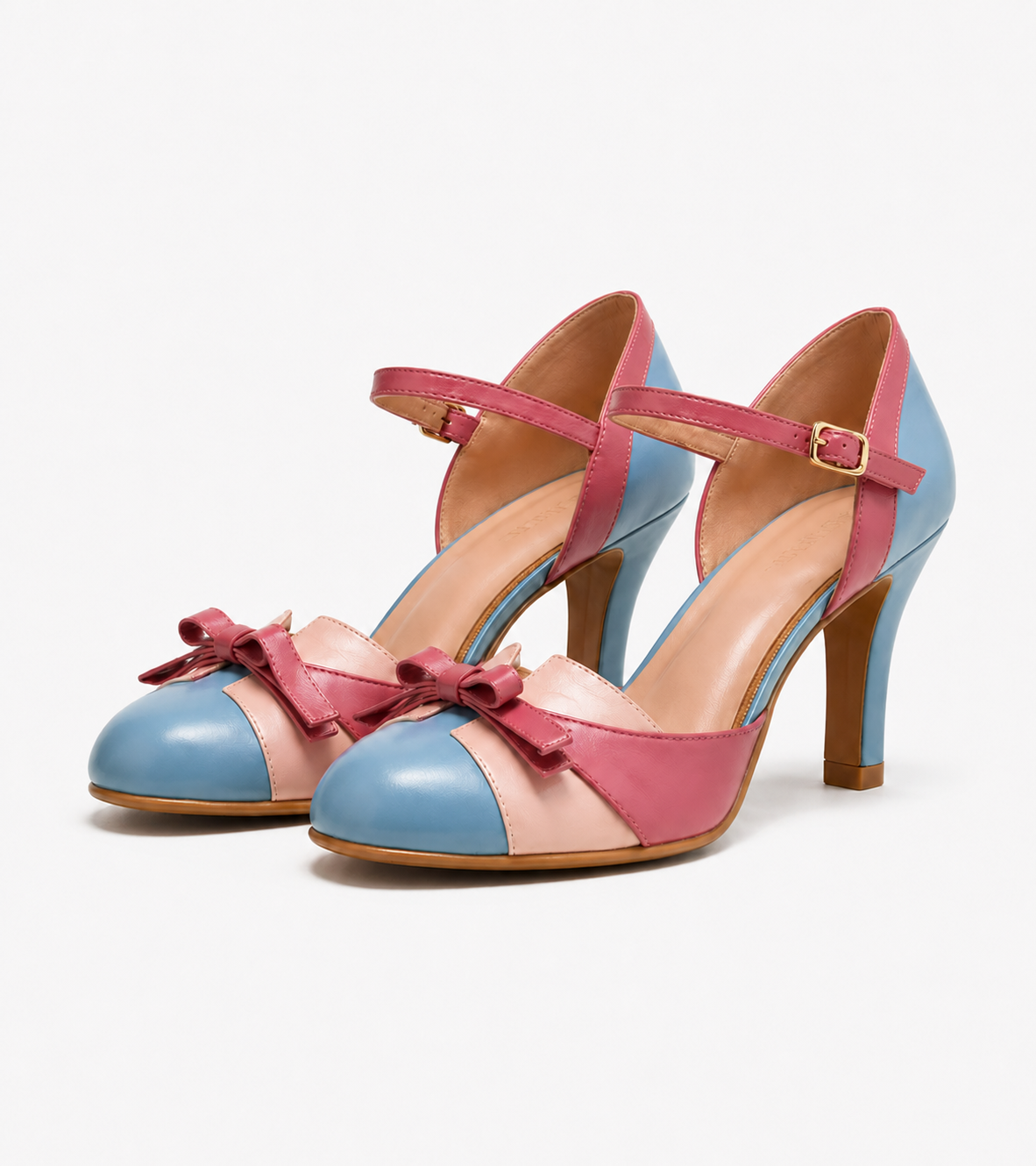 Pastel Bow Heels