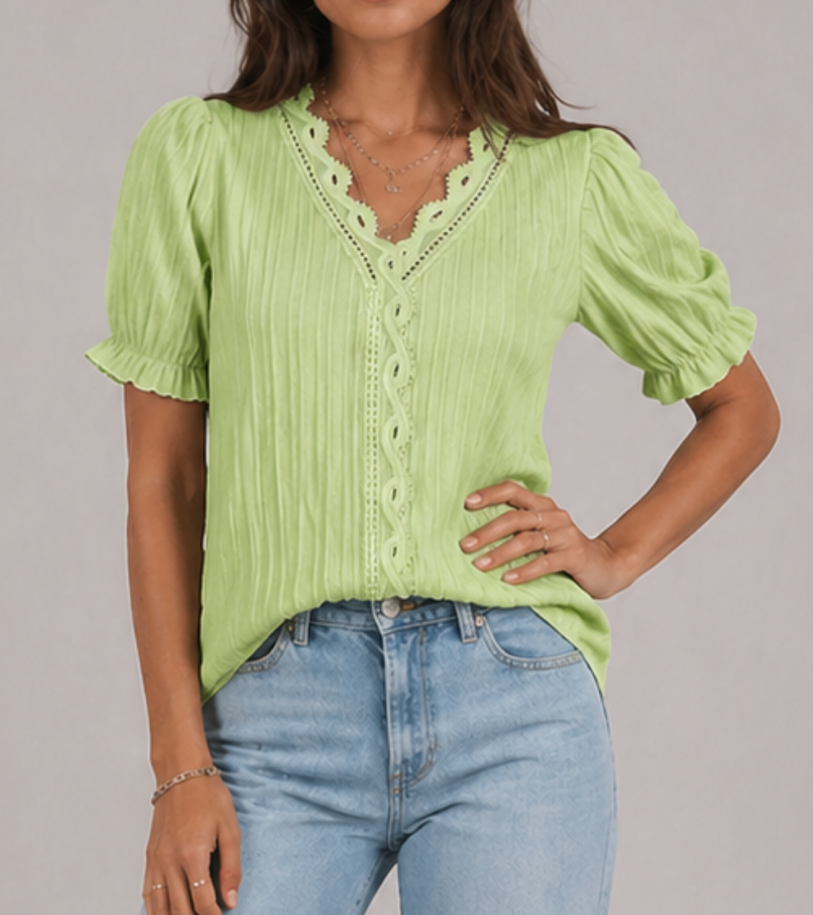 Puff Sleeve Blouse