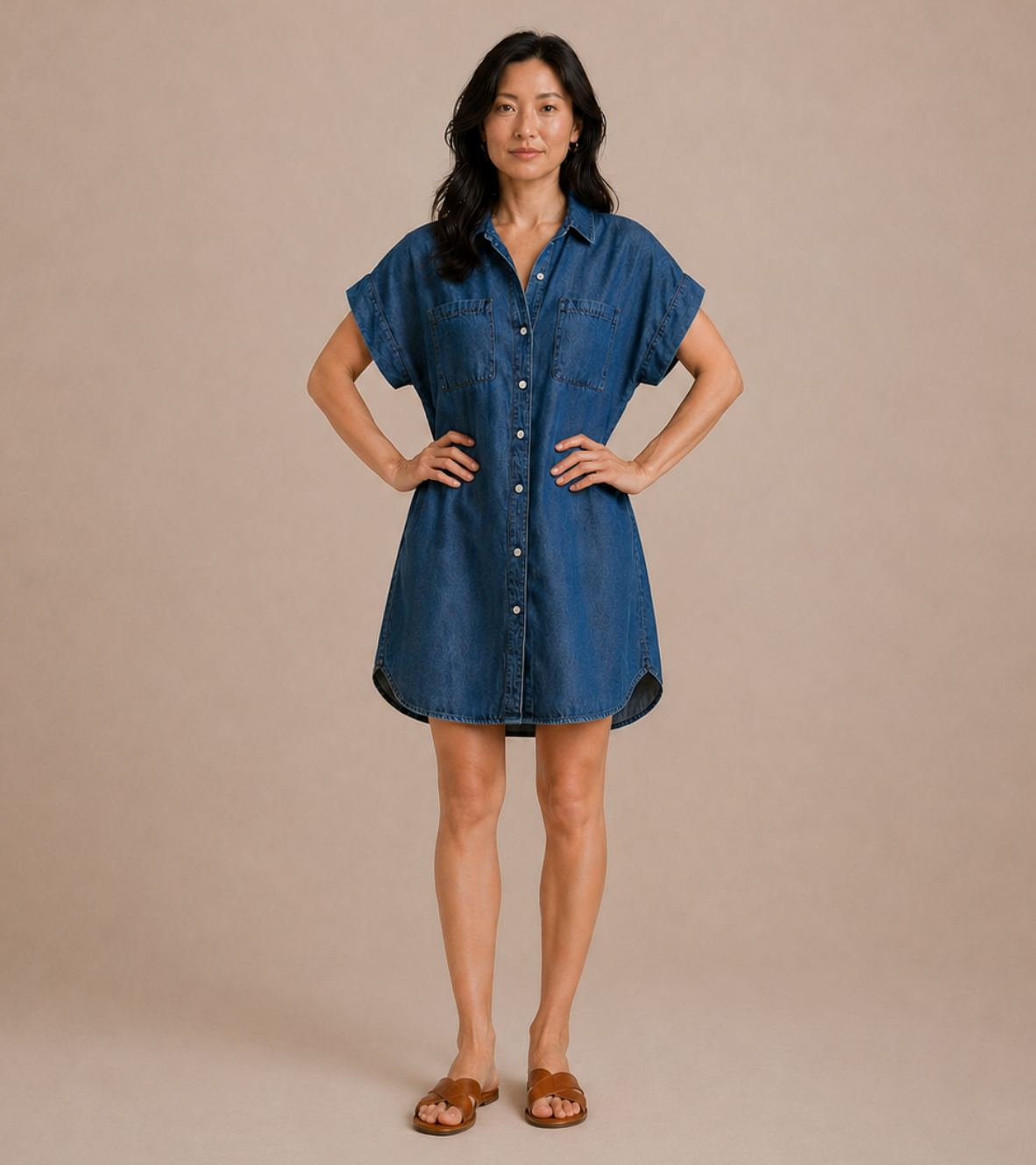Relaxed Denim Dress