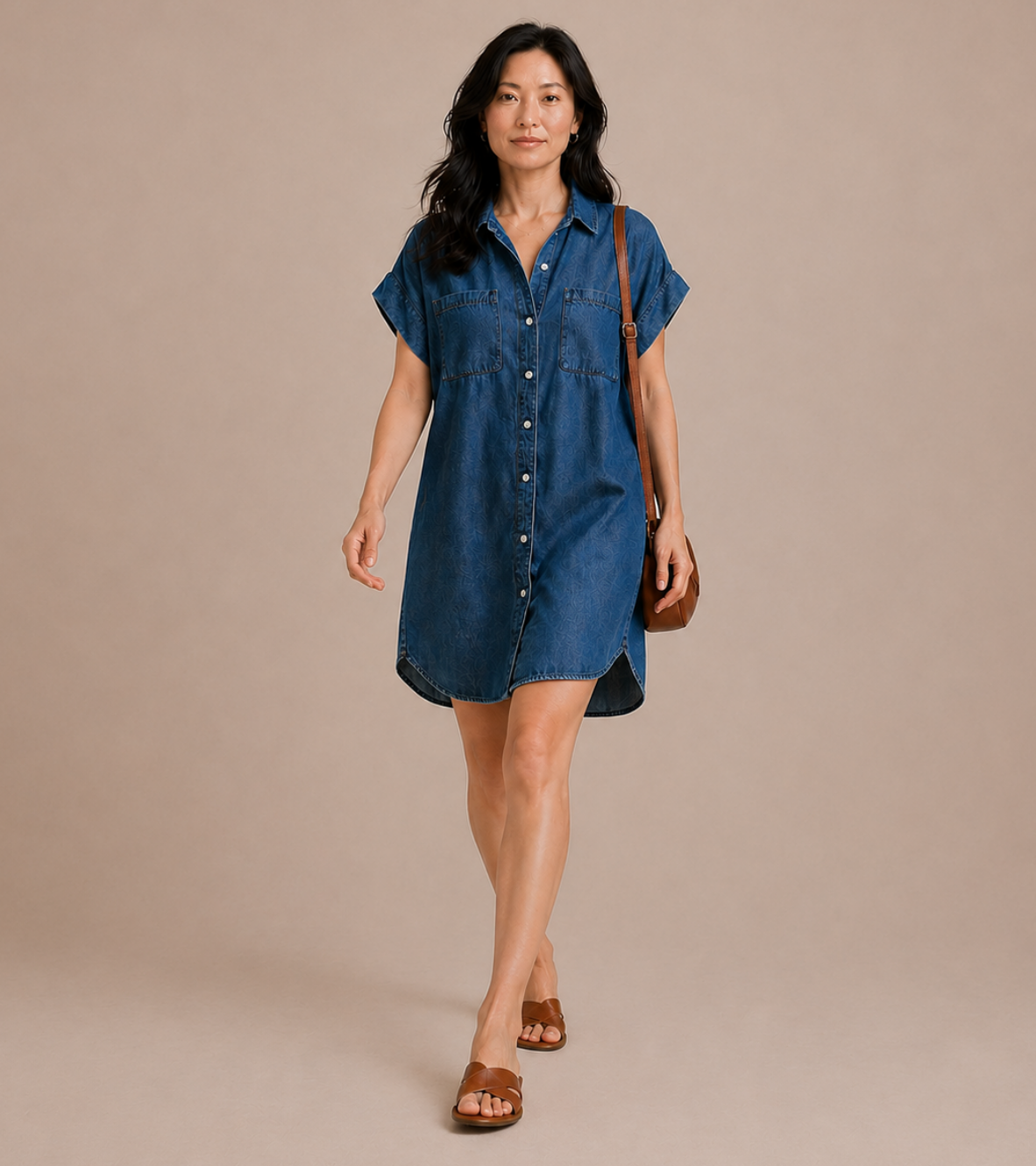 Relaxed Denim Dress