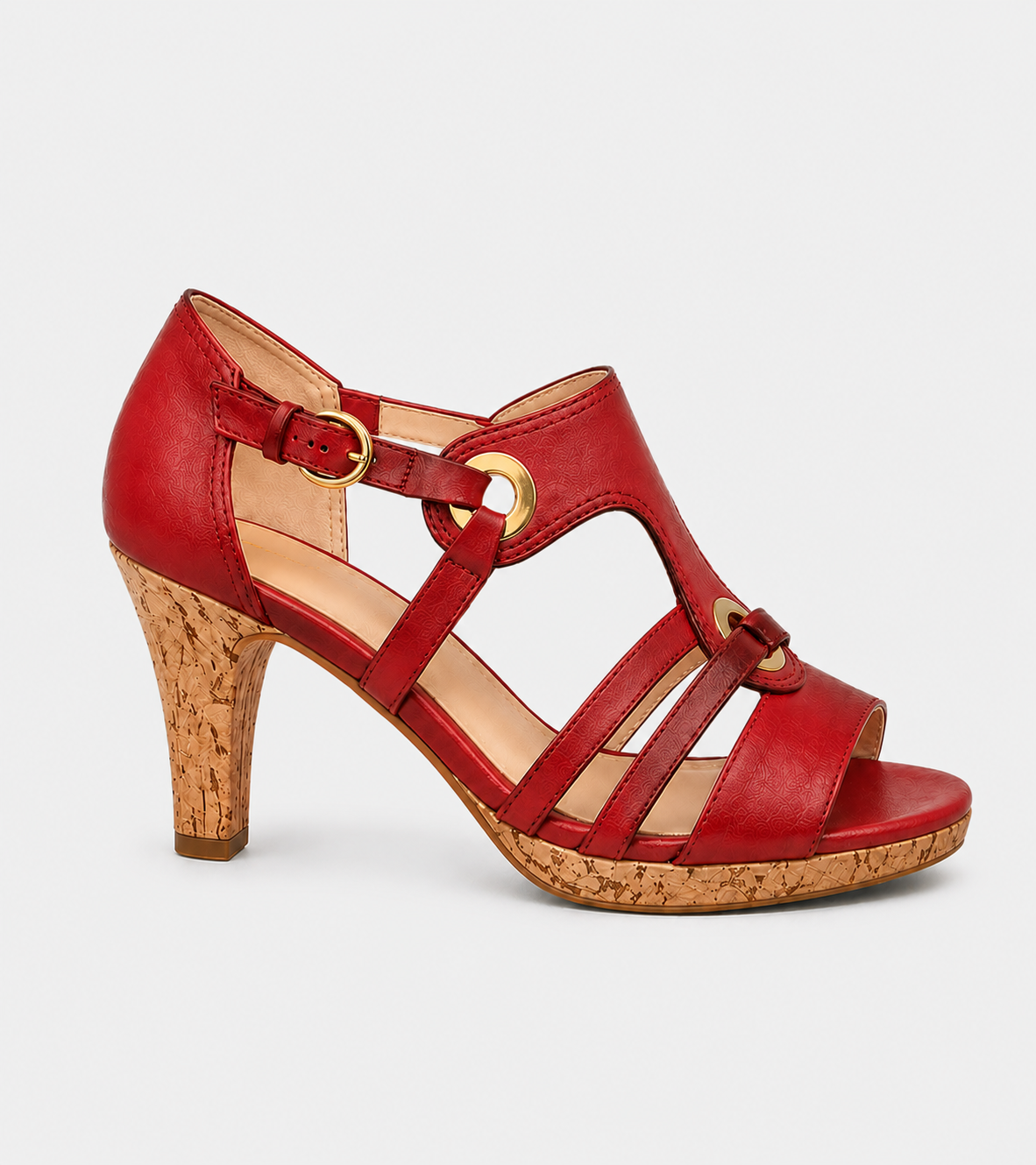 Strappy Heeled Sandals
