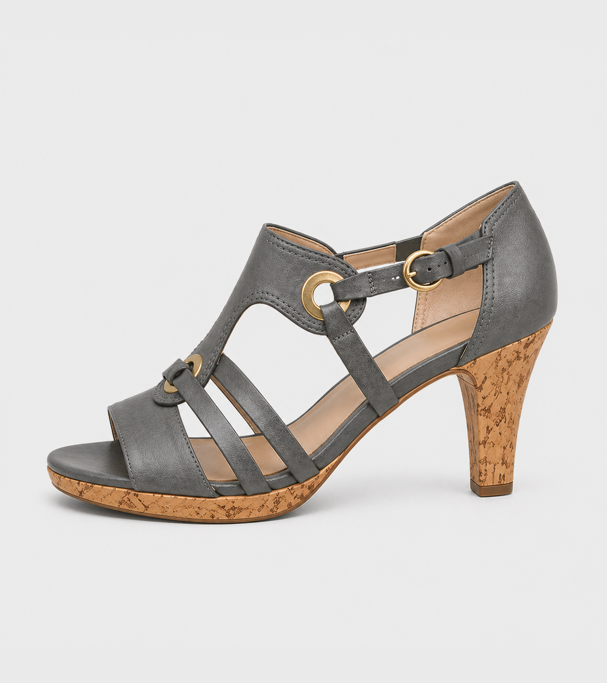 Strappy Heeled Sandals