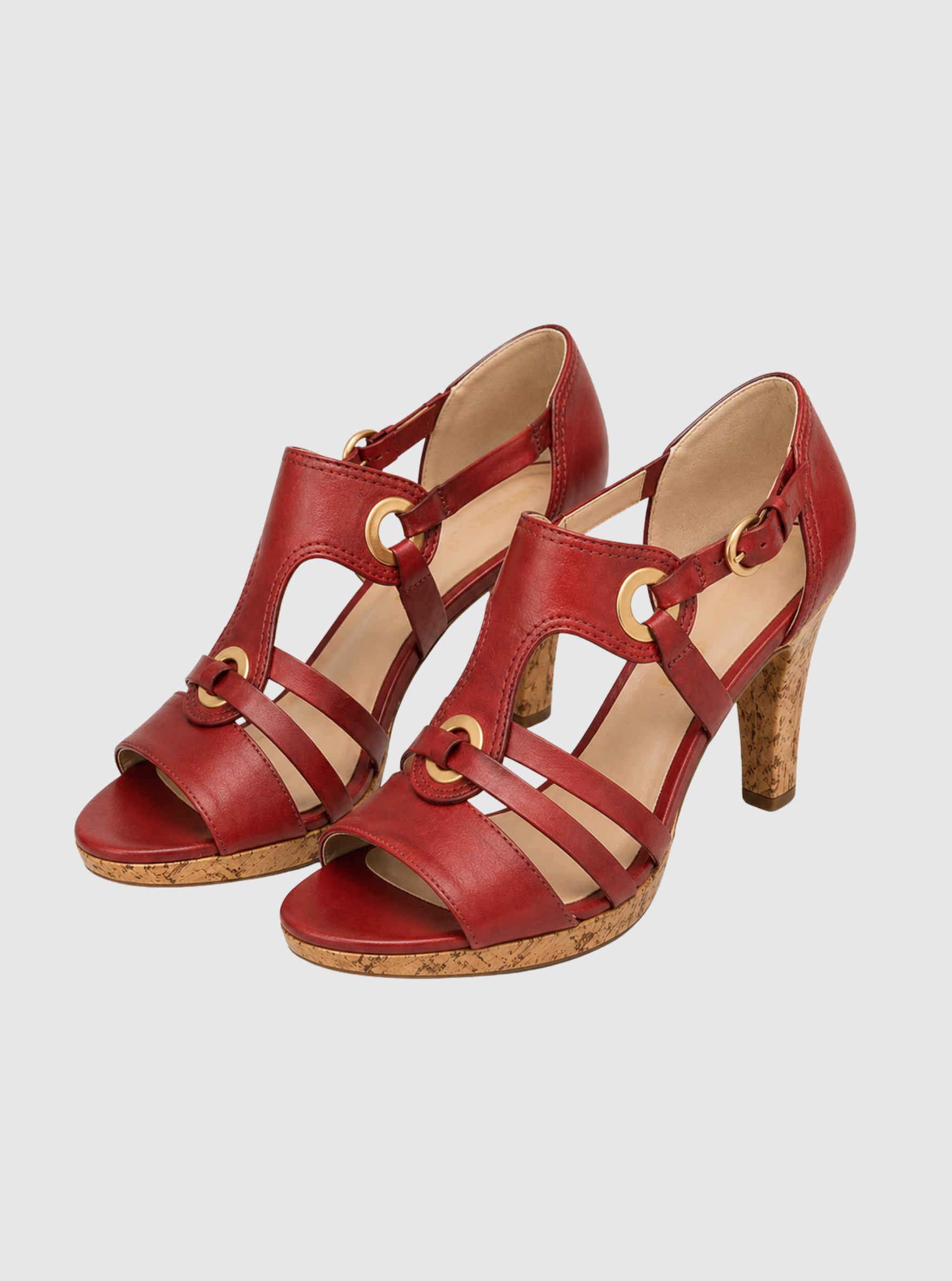 Strappy Heeled Sandals