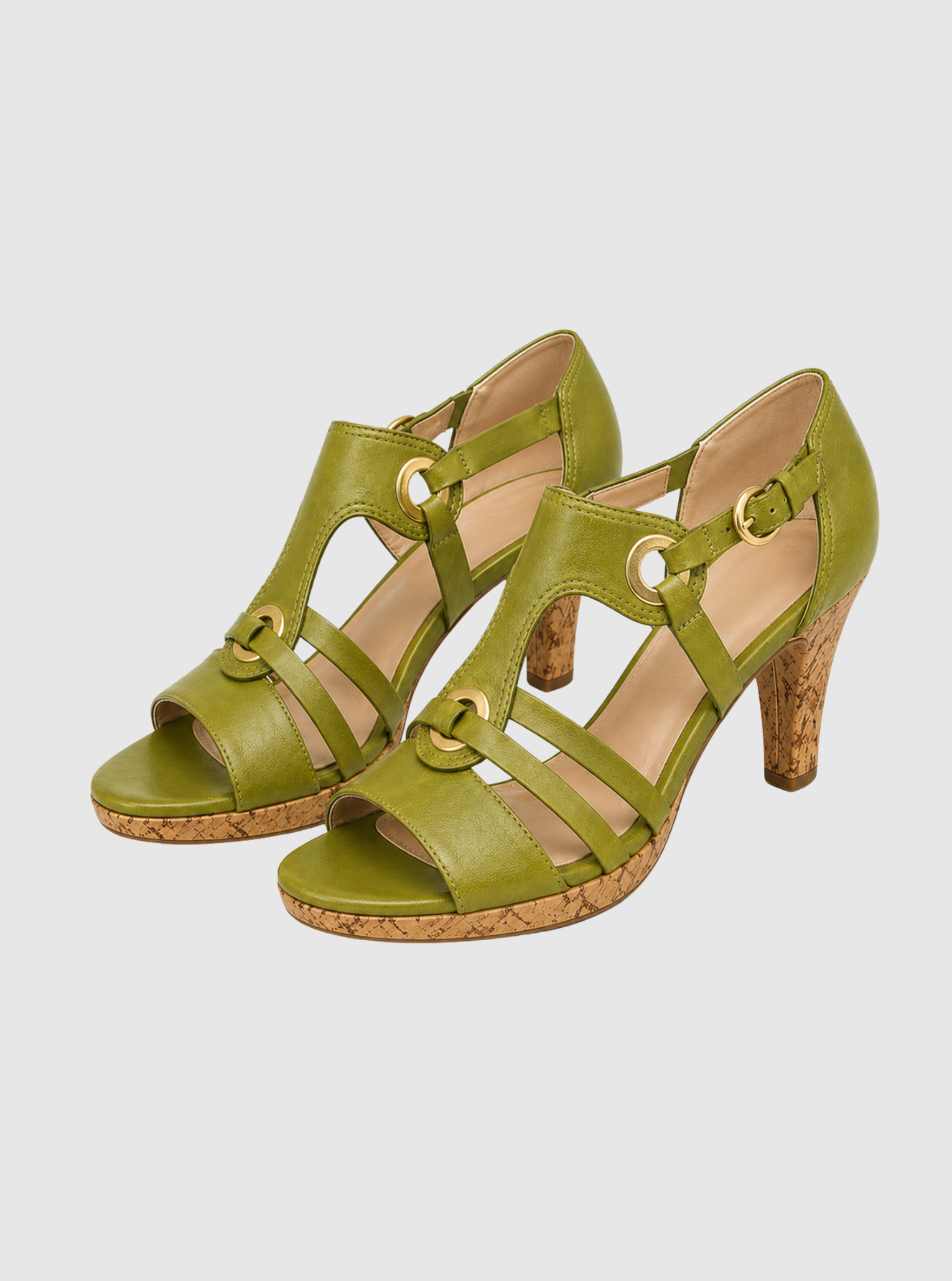 Strappy Heeled Sandals