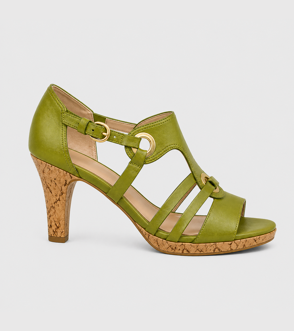 Strappy Heeled Sandals