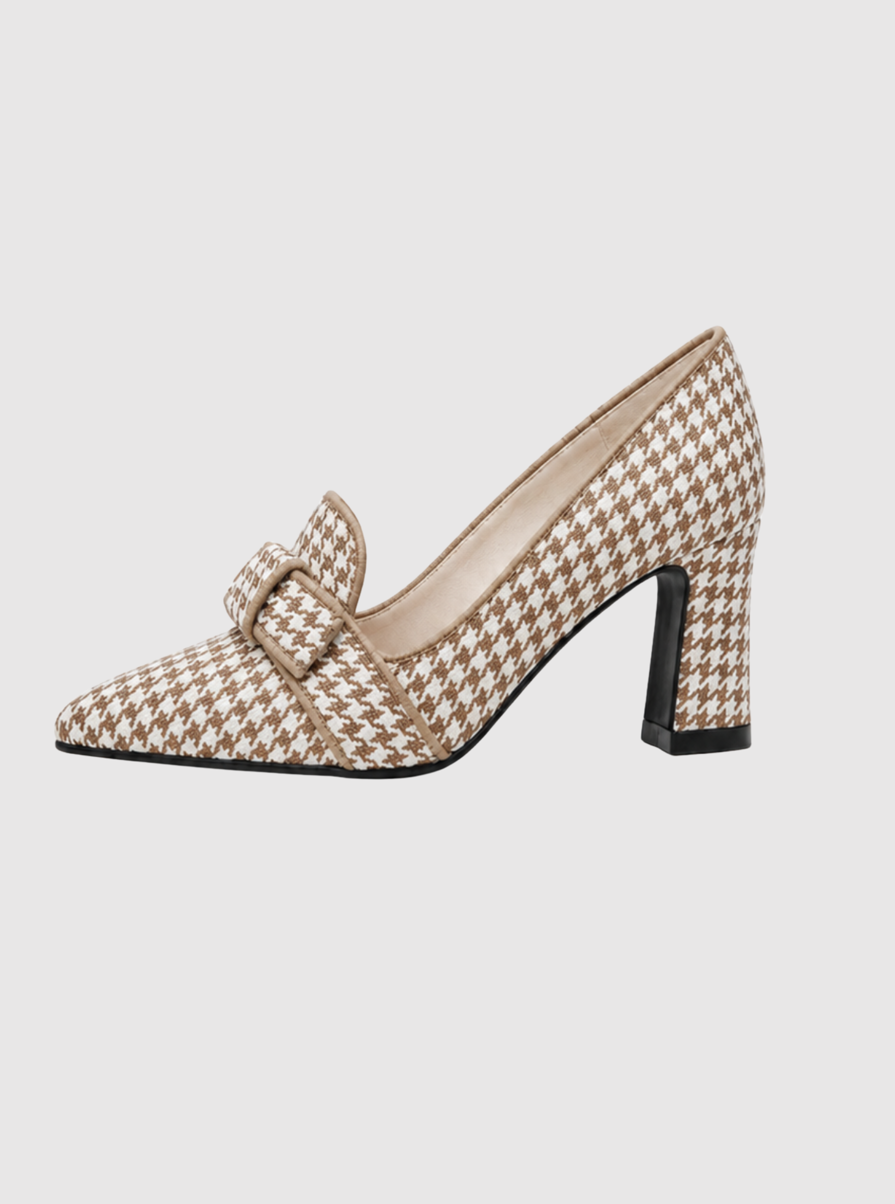 Houndstooth Heels