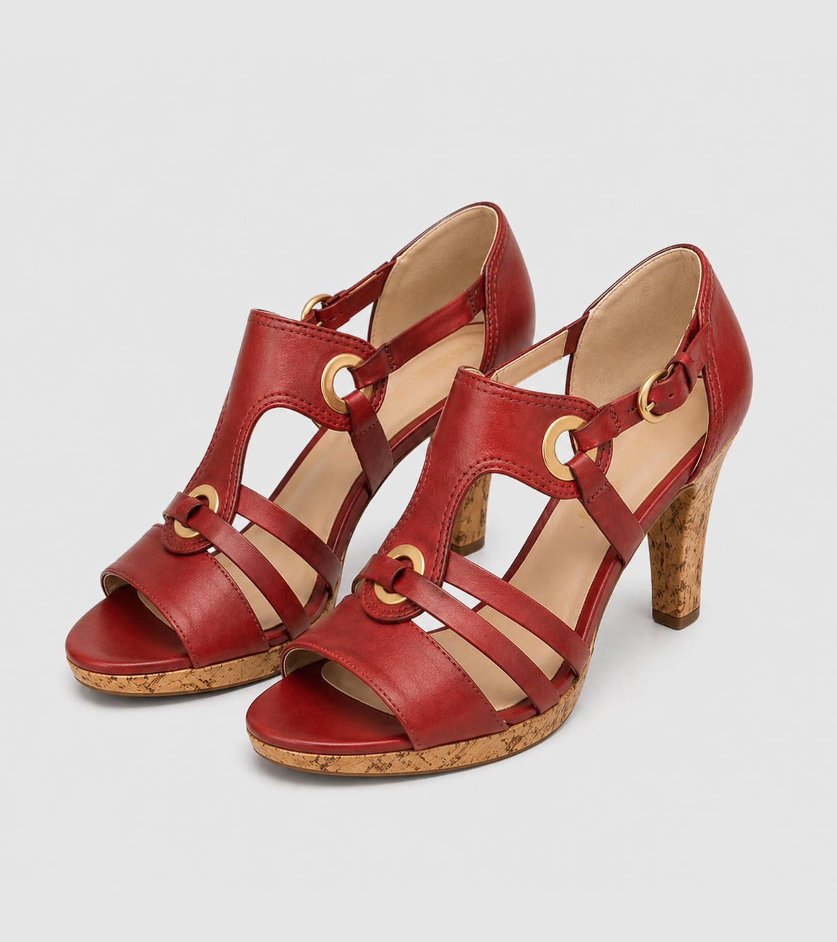 Strappy Heeled Sandals