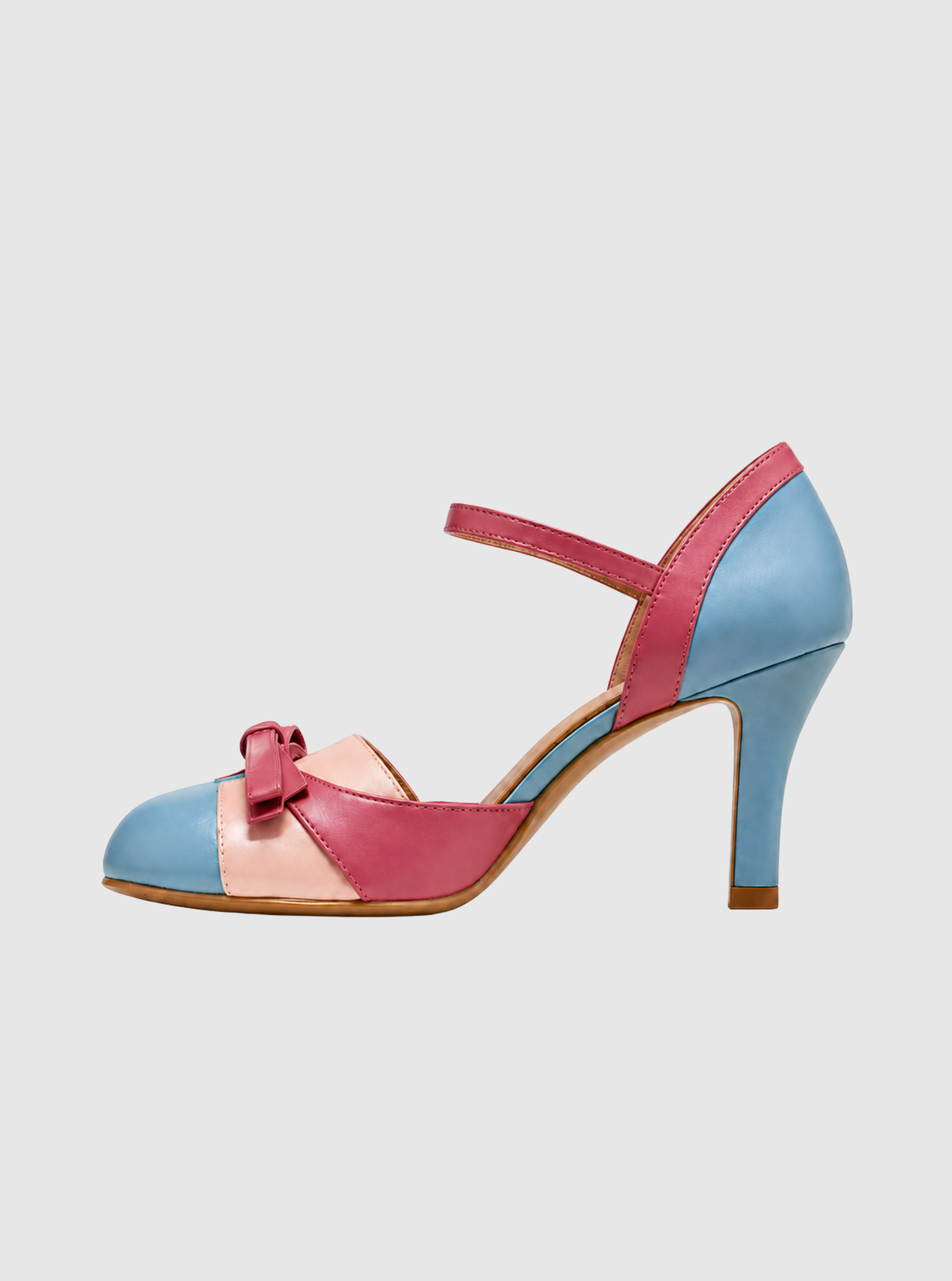Pastel Bow Heels