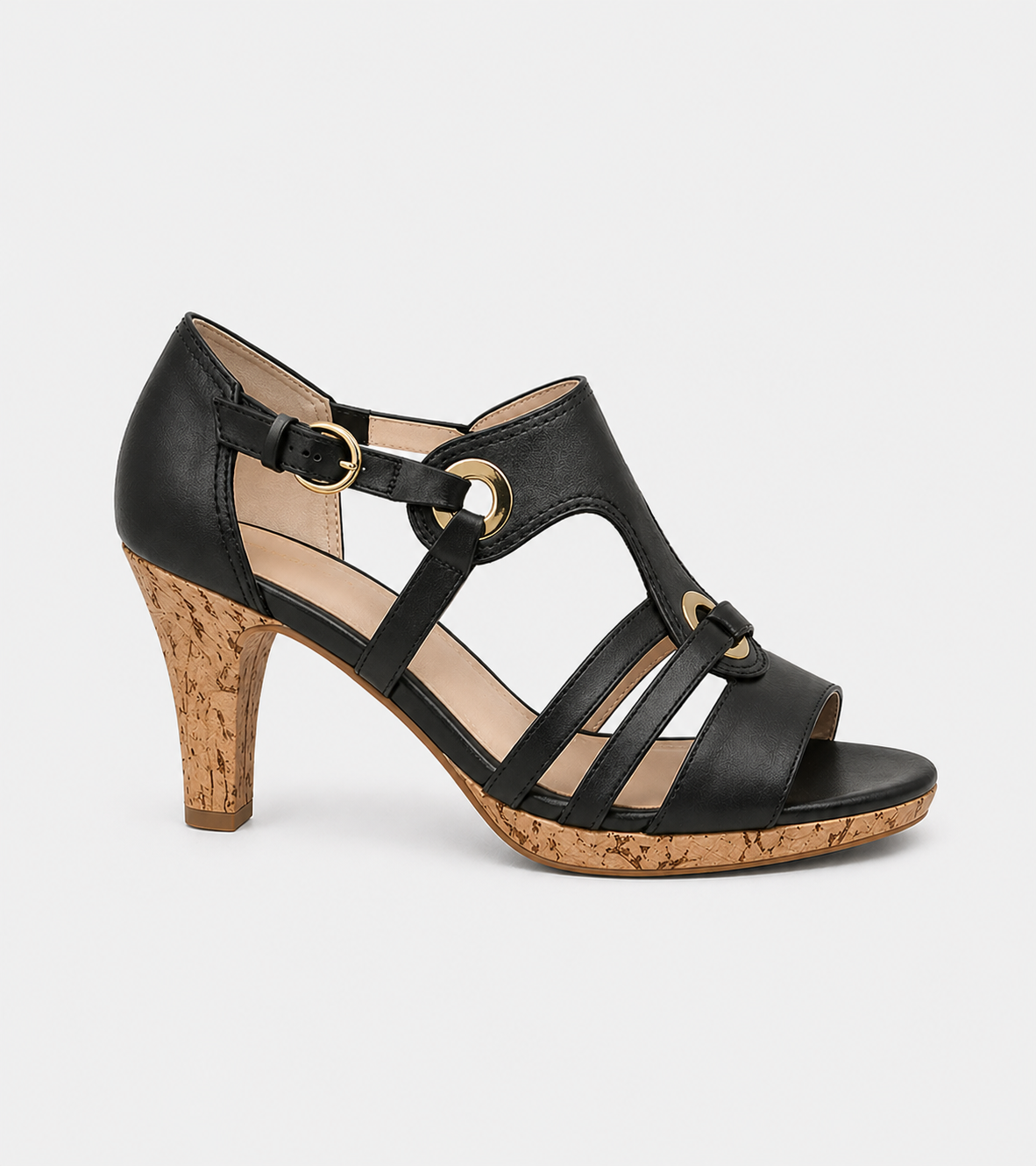 Strappy Heeled Sandals