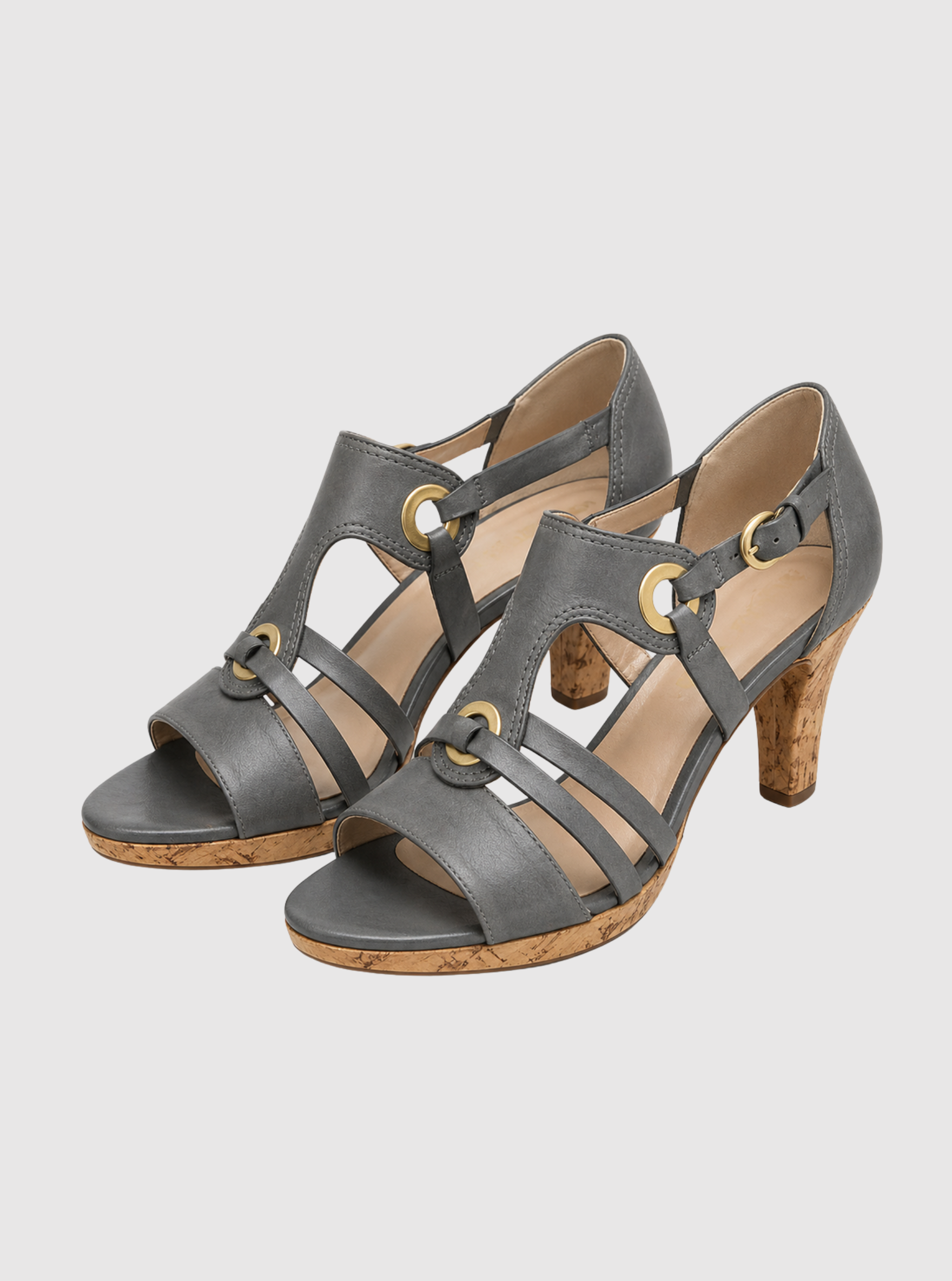 Strappy Heeled Sandals