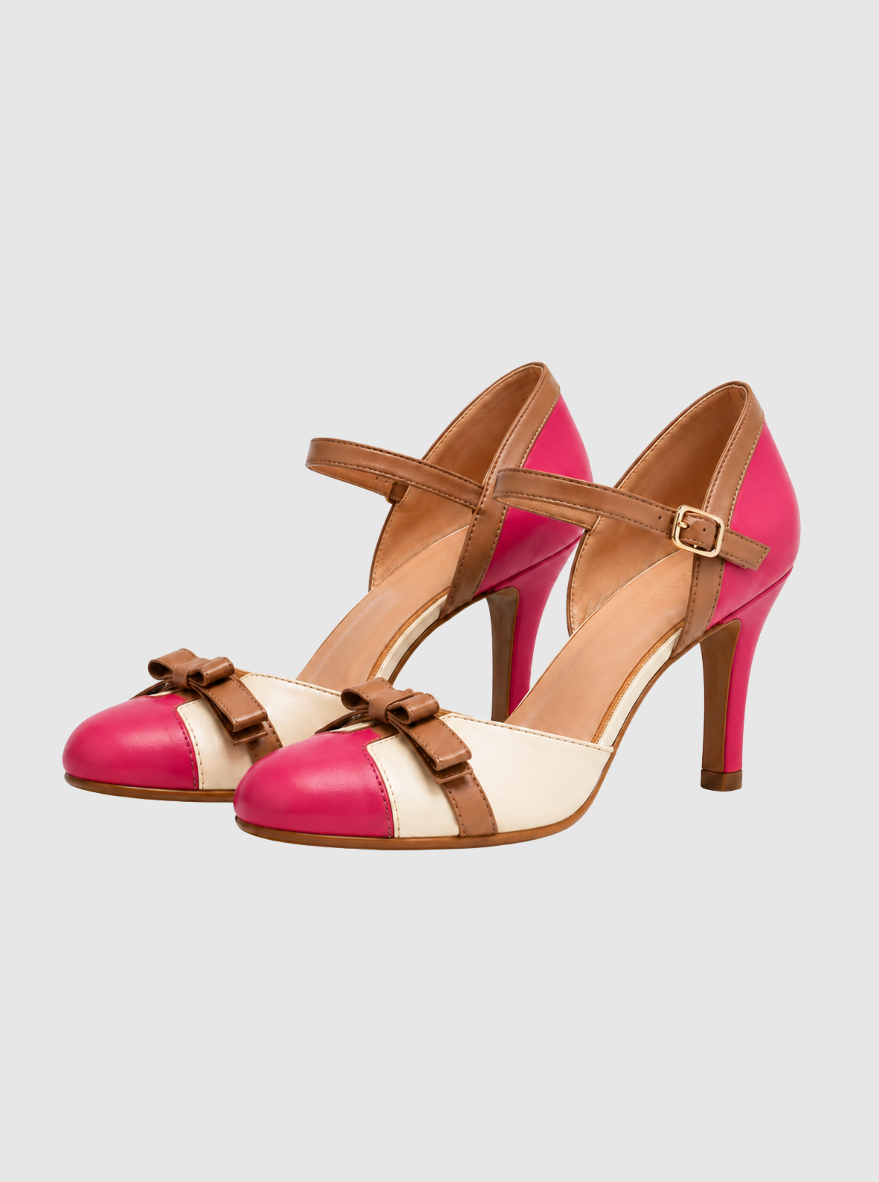 Pastel Bow Heels