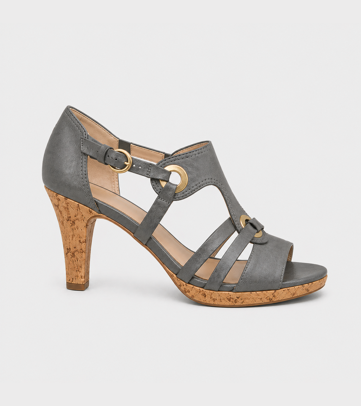Strappy Heeled Sandals