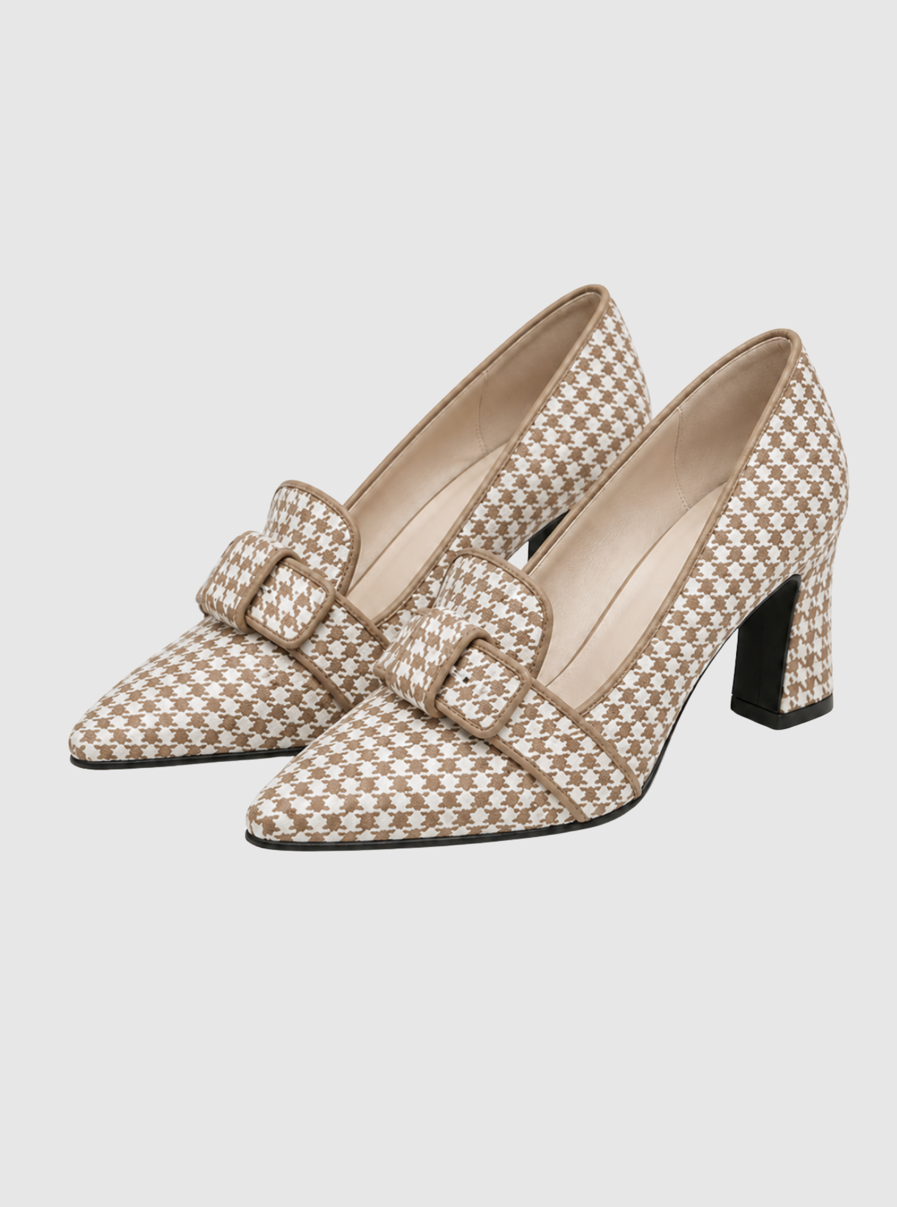 Houndstooth Heels