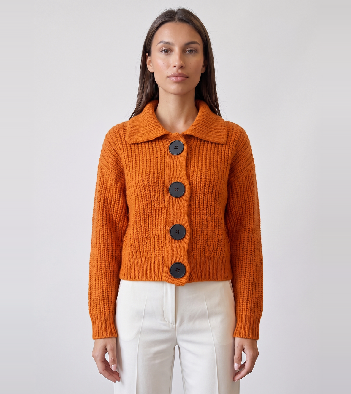 Button Knit Cardigan