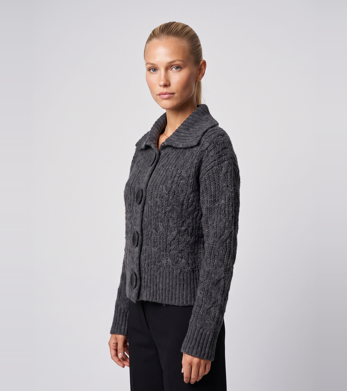 Button Knit Cardigan